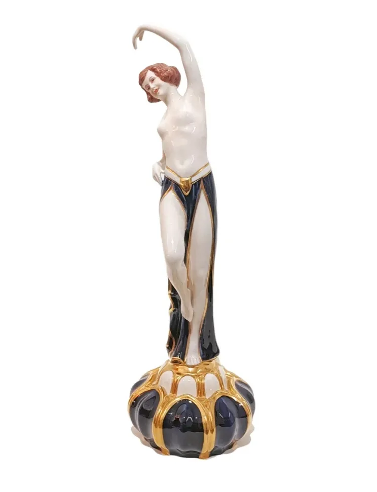 Art deco tanečnice – Royal Dux - 2