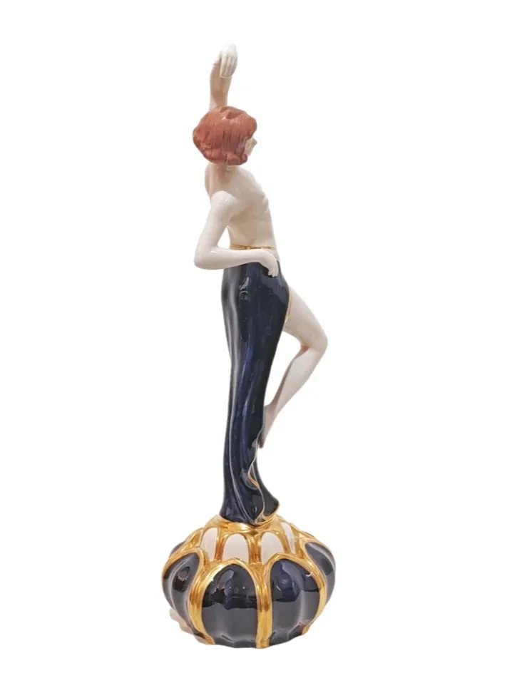 Art deco tanečnice – Royal Dux - 4