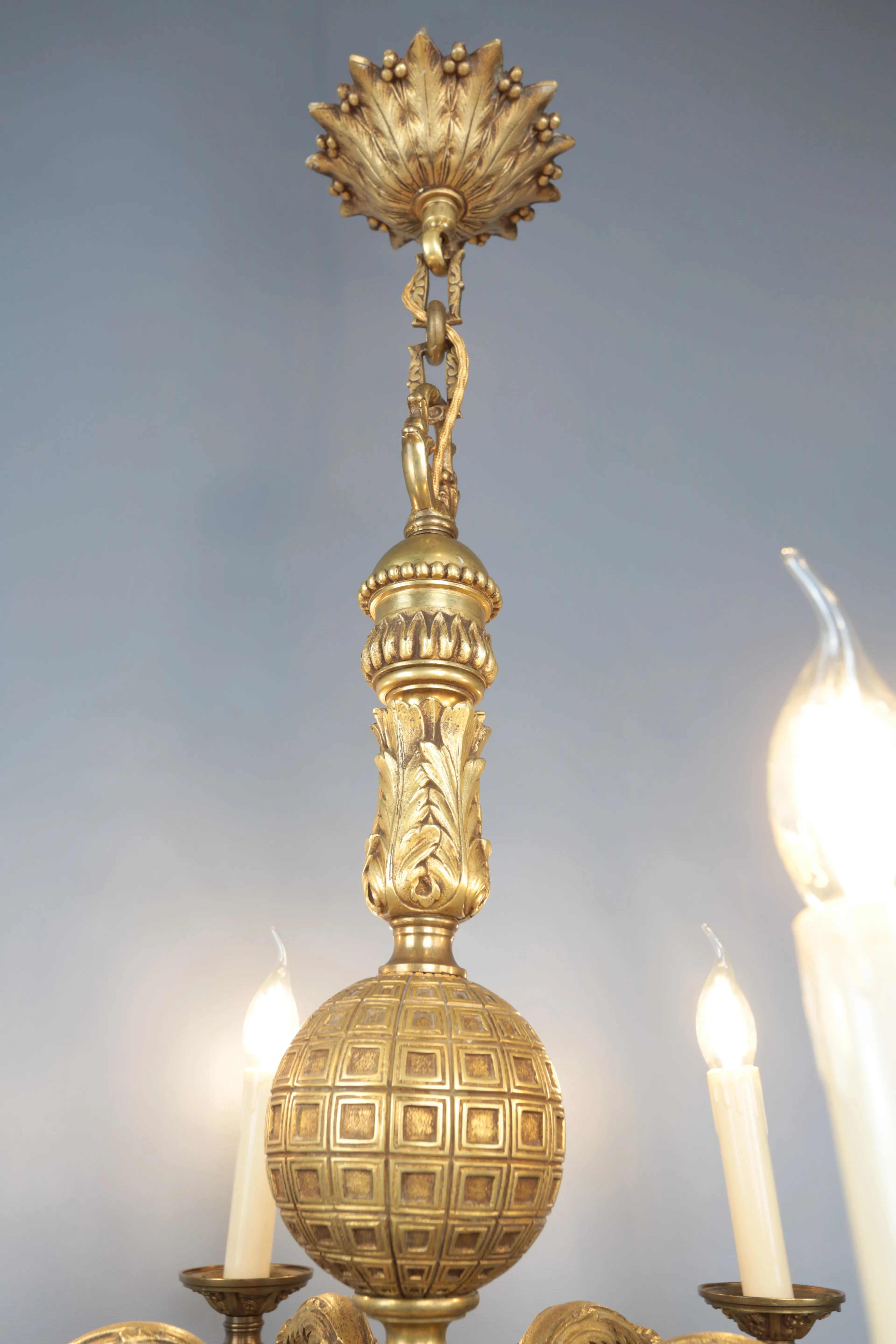 Starožitný lustr Mazarin Ananas - 7