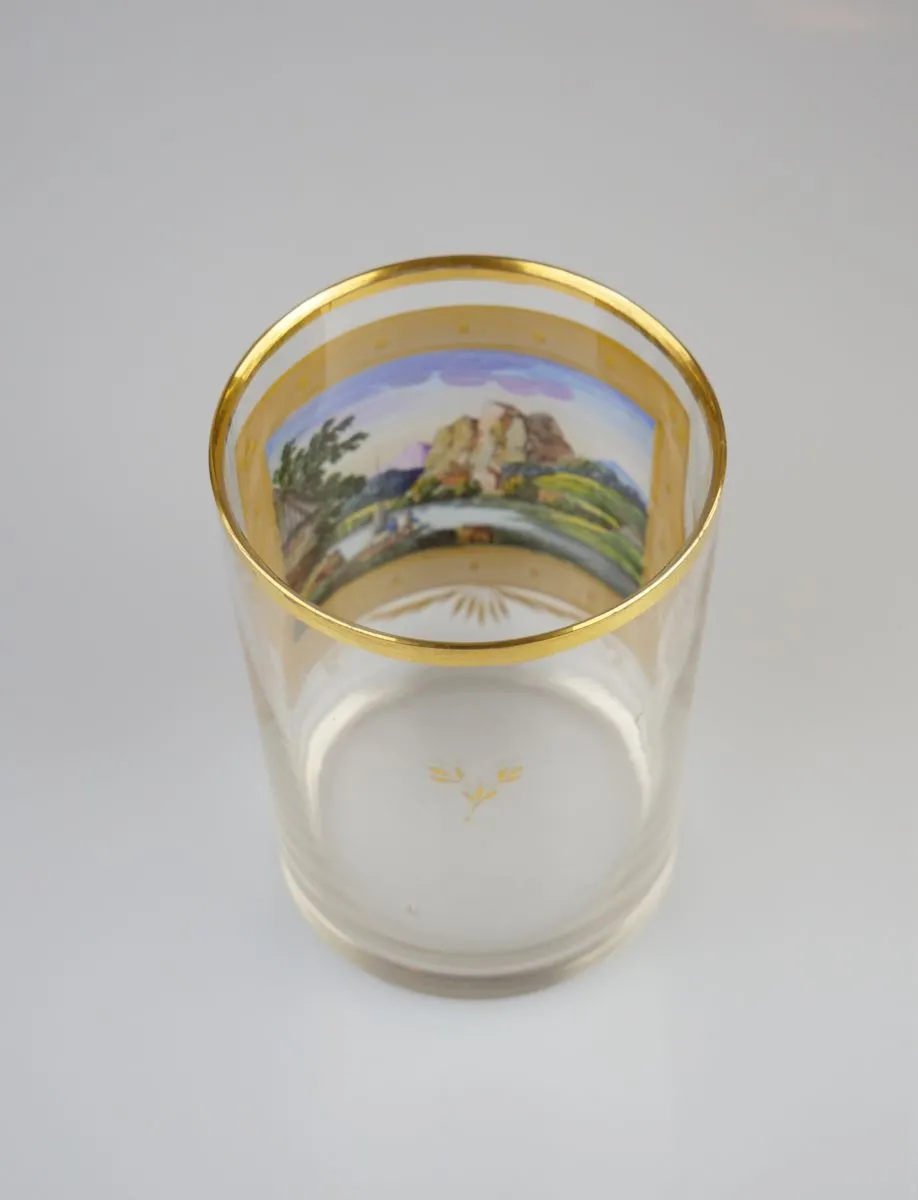 Dvojice sklenic – romantické krajiny - 5