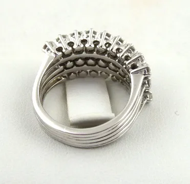Prsten s 43 přírodními diamanty – 1,05 ct - 4