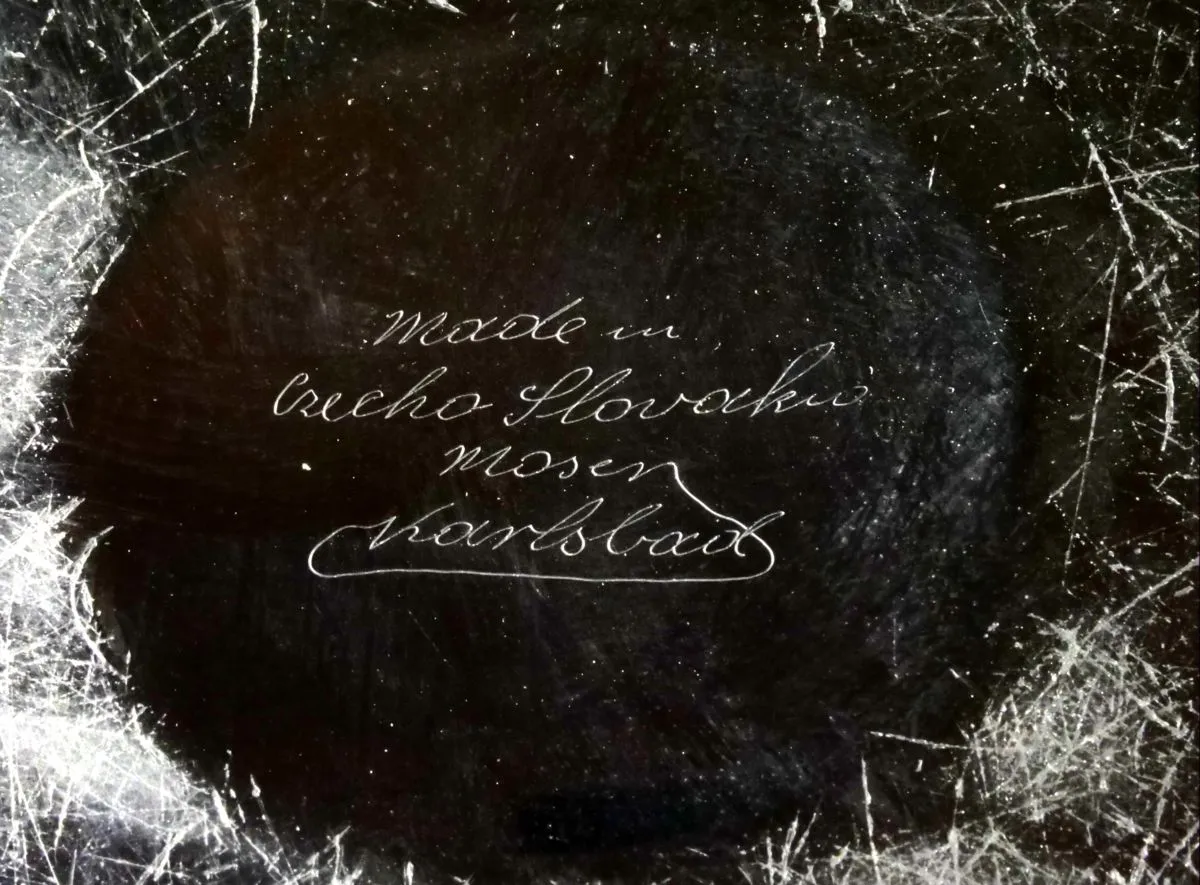 Rudolf Wels – váza Moser - 4
