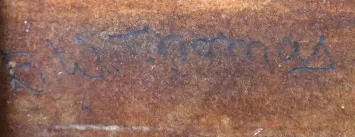 Rene William Thomas – Zátiší s květinami v misce - 4