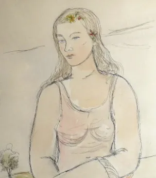 Václav Bubeníček – Dívka s košíkem ovoce - 3