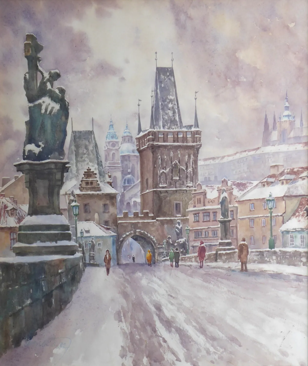 Jaroslav Moucha – Malostranské věže - 2