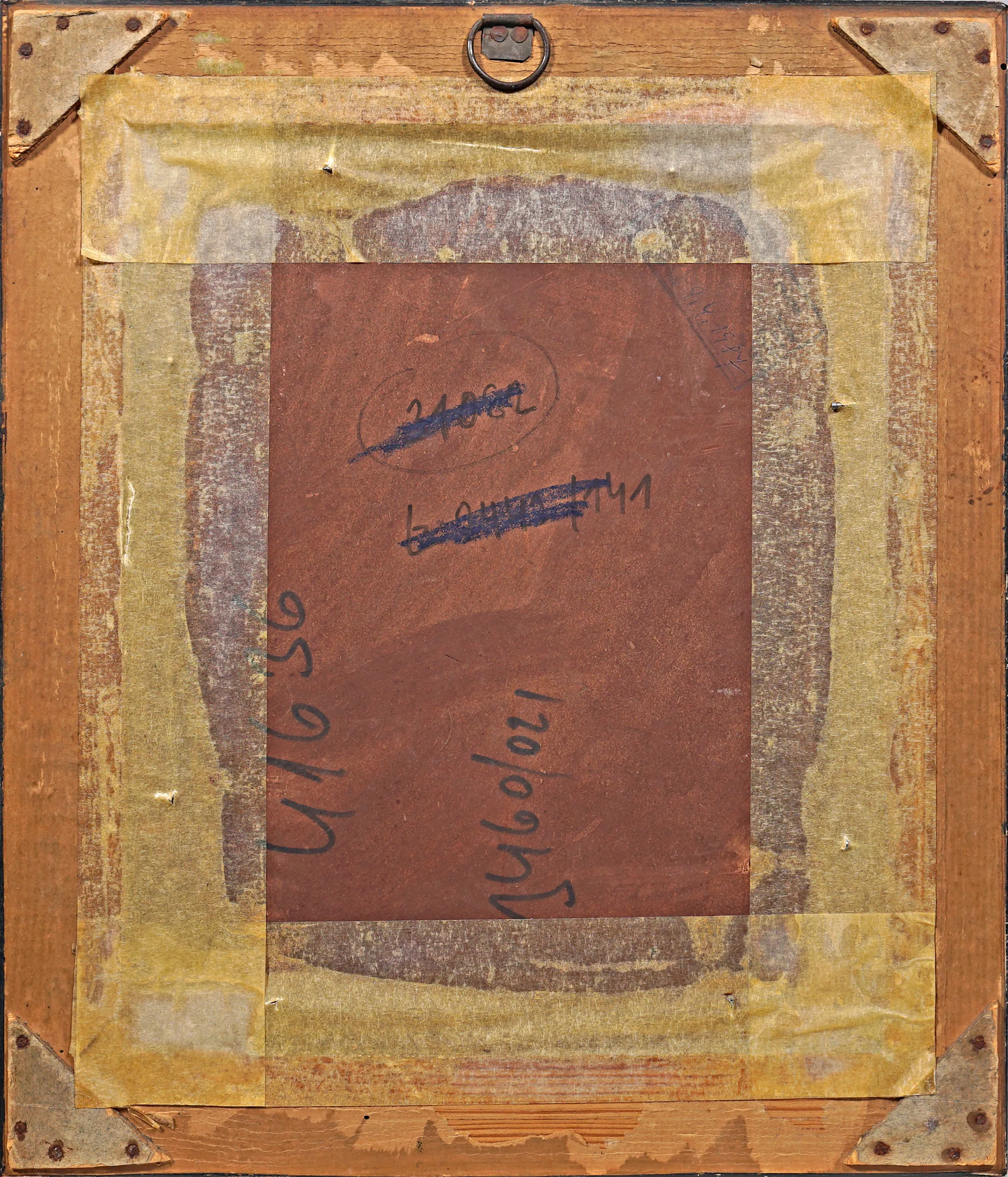 Johan Heine Adalbert – Portrét dámy v šátku - 3