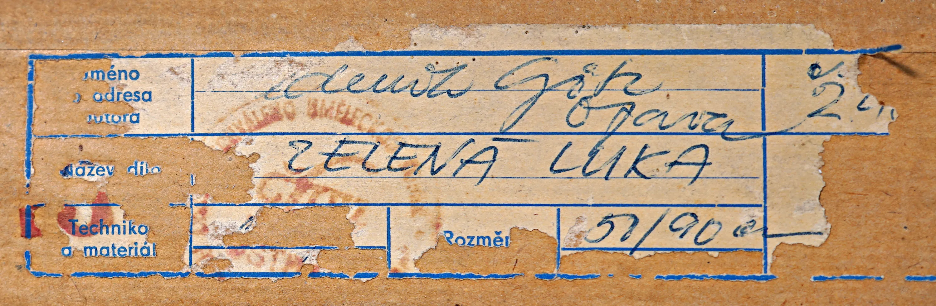 Zdeněk Götz – Zelená luka - 4