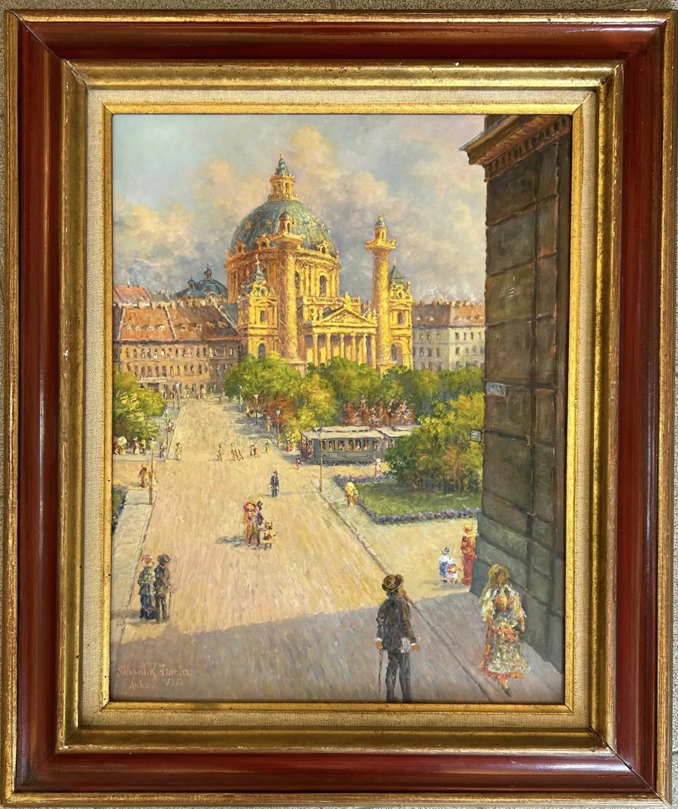 Franta Skopalík – Karlův kostel ve Vídni
