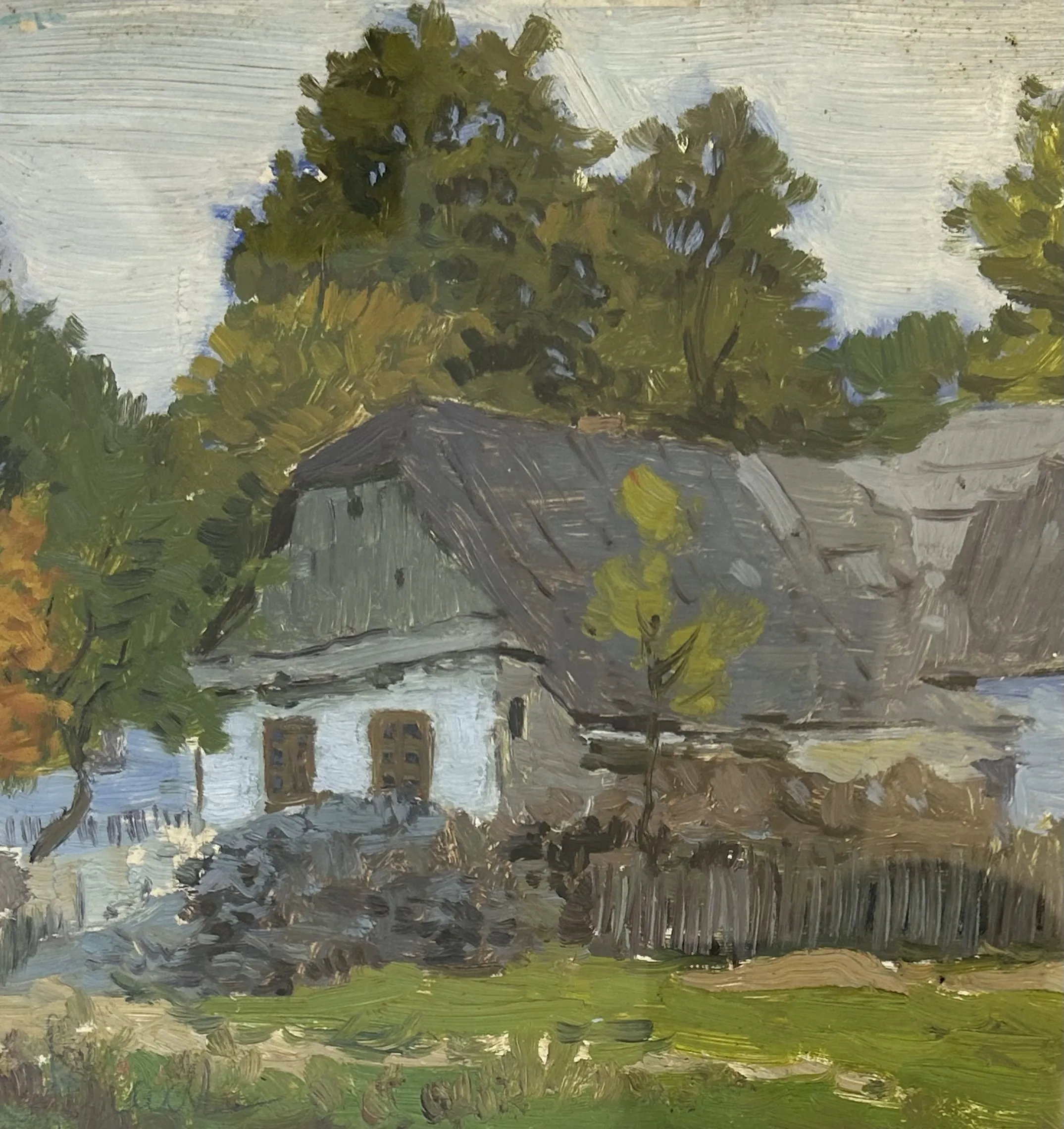 Karel Schadt – Vesnické stavení - 2