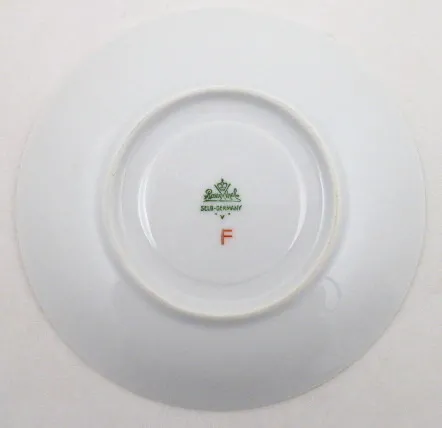 Moca šálek s dezertním talířkem – Rosenthal, Grass - 4