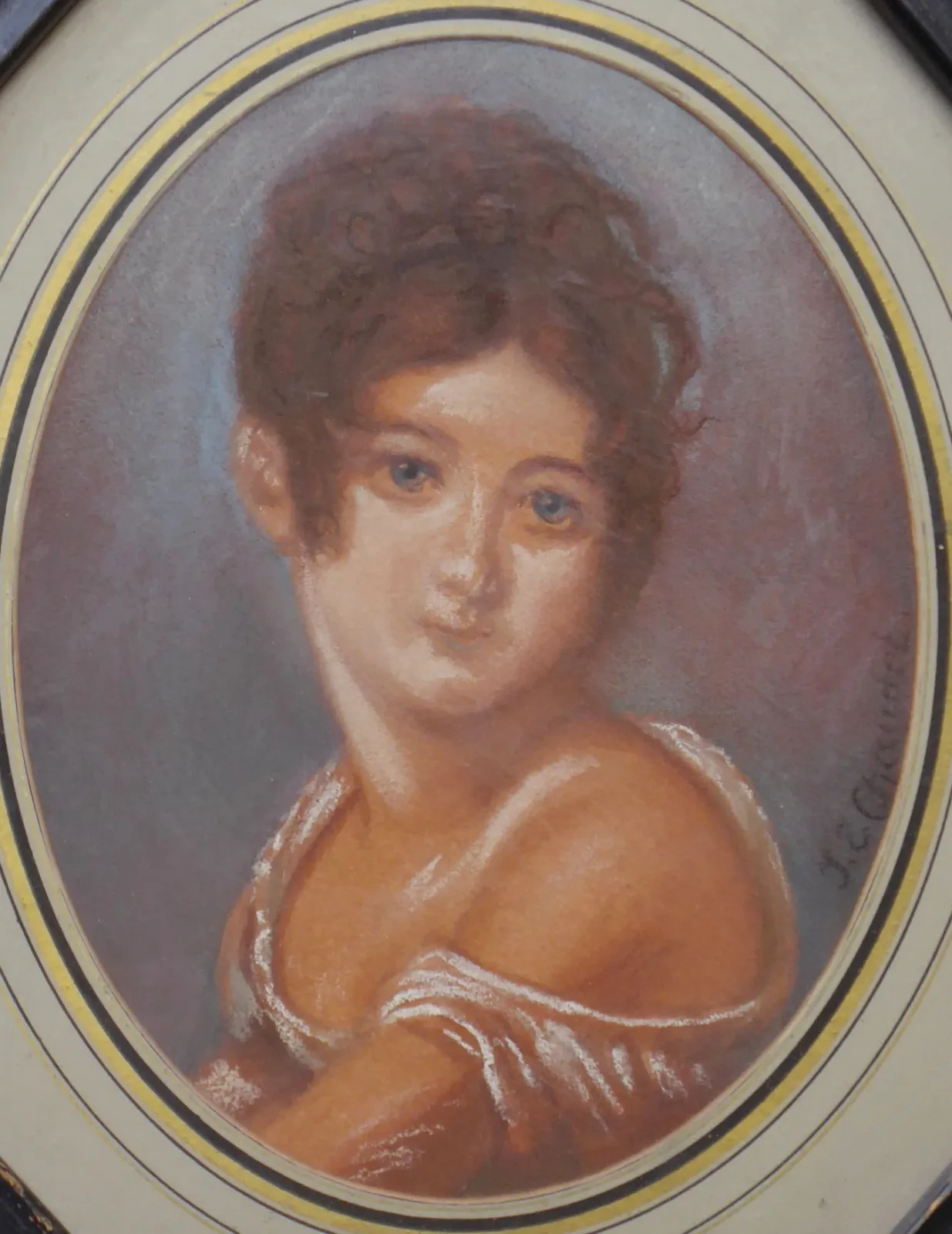 Portrét holčičky podle Jean–Elisabeth Chaudet - 2