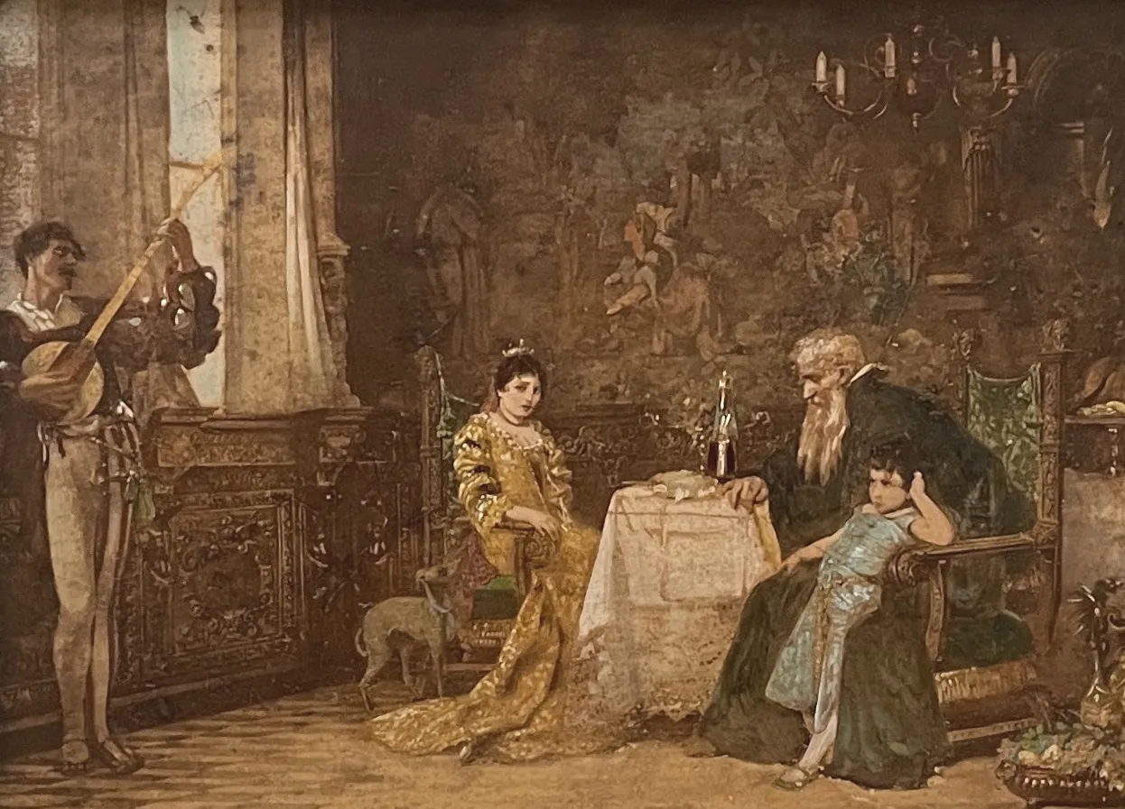 V hudebním šlechtickém salonu - 2