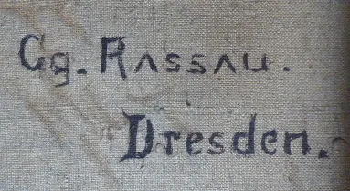 Georg Rassau – Zátiší s vějířem a pohárem - 5