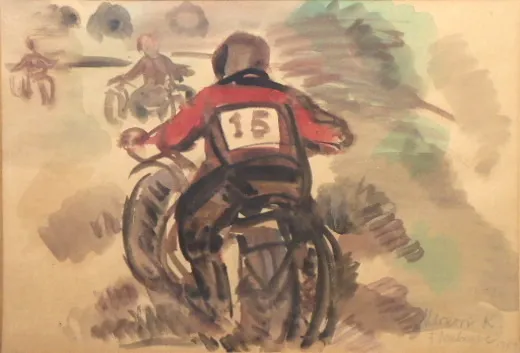 František Doubrava (1901-1975) – Závody motorek - 3