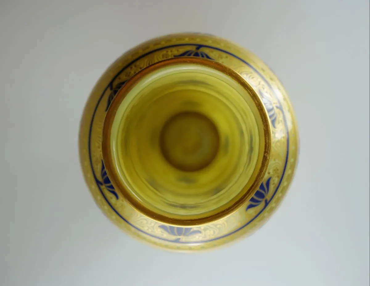 J. & L. Lobmeyr – Malovaná váza - 4