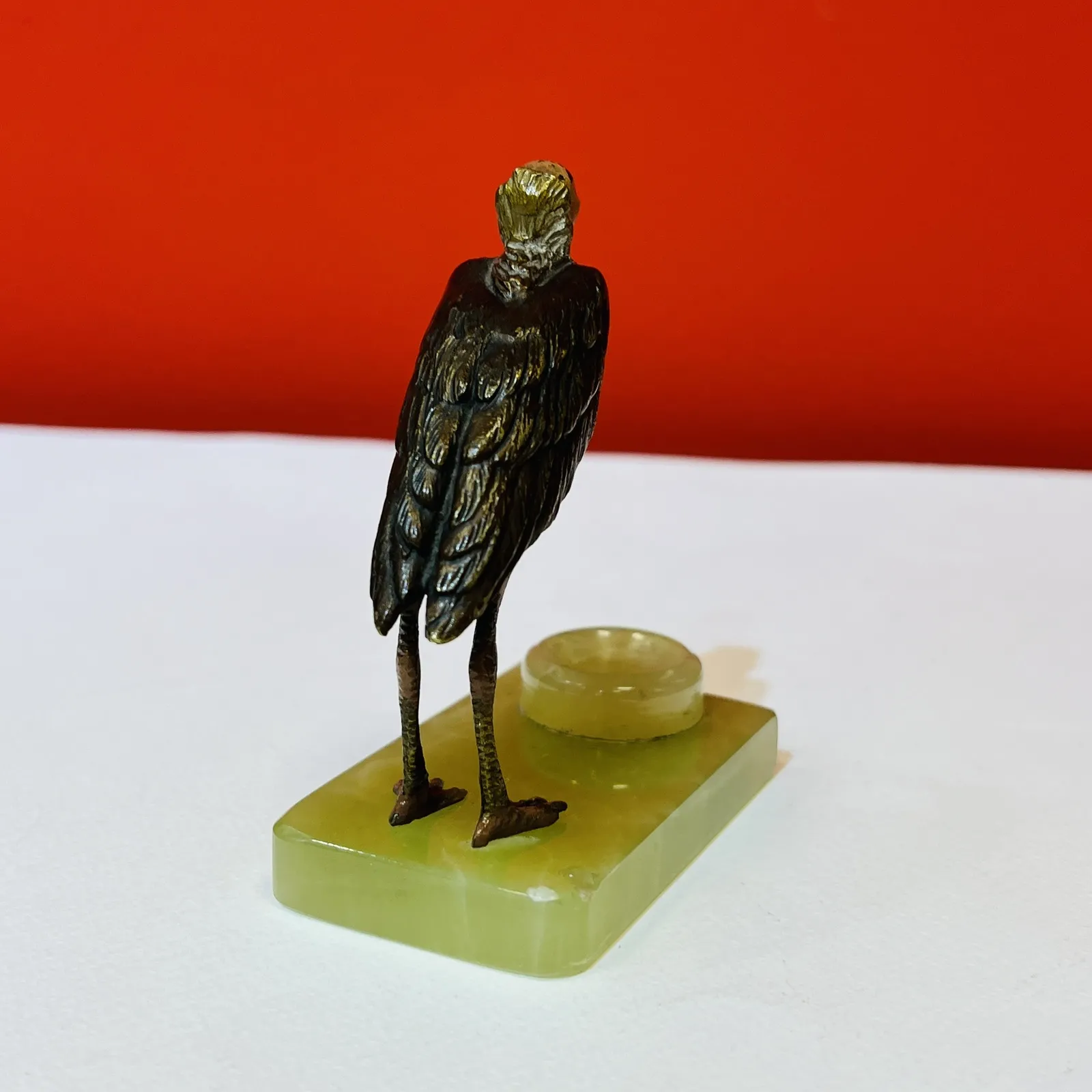 Vídeňský bronz, čáp Marabu - 3