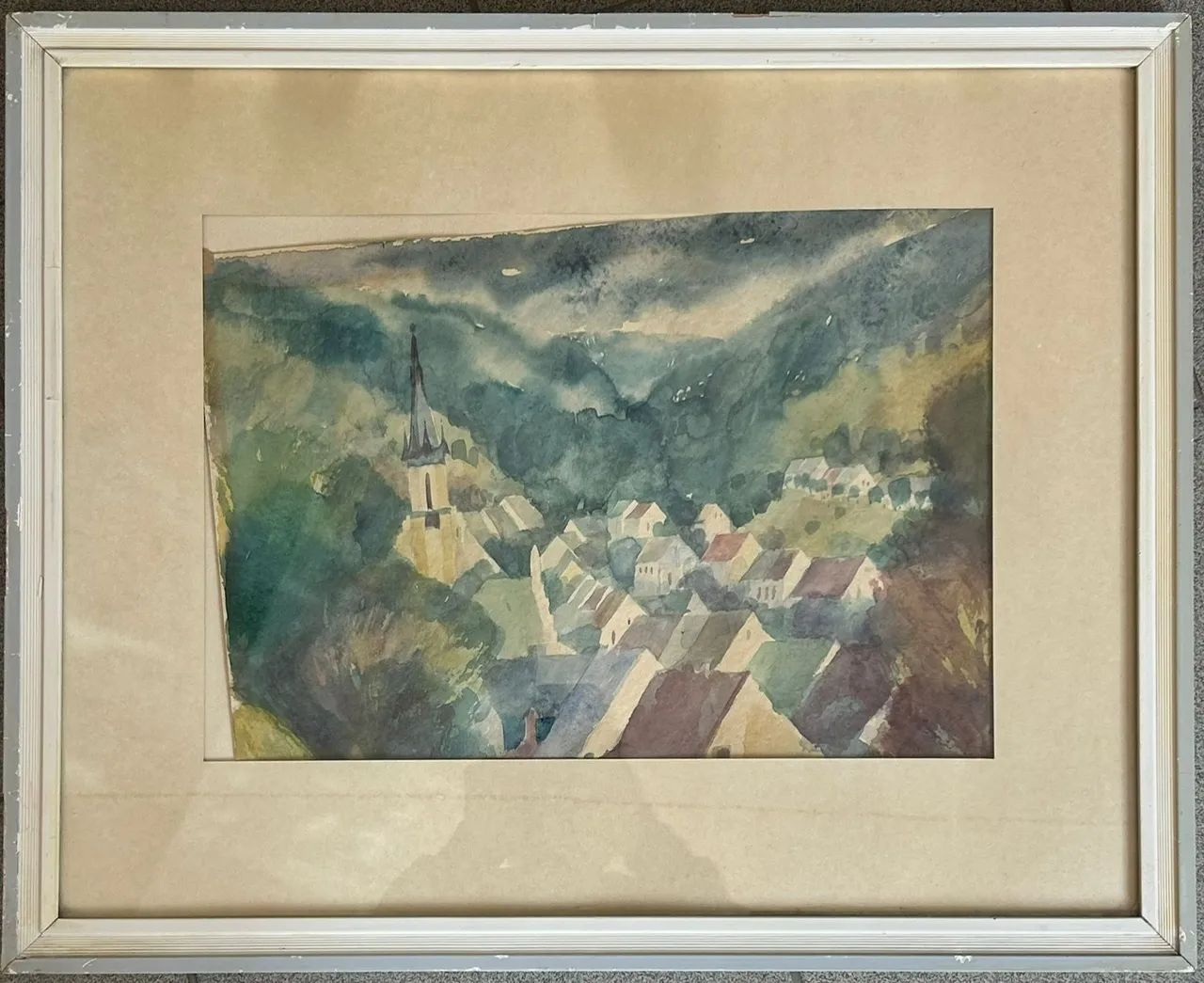 Obraz „Jáchymov II.“ Miroslav Nejedlý