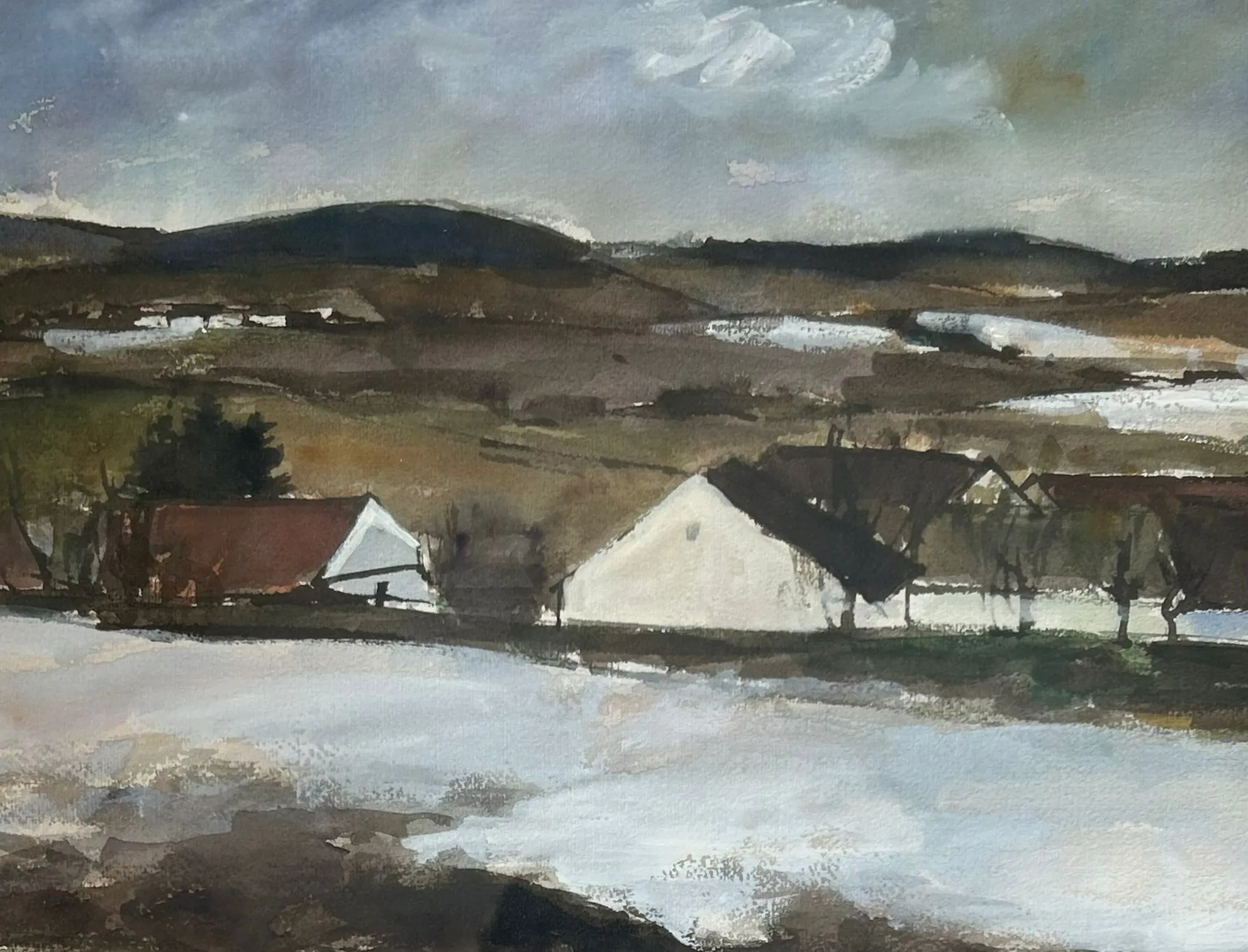 Obraz „Předjaří V.“ Jan Samec - 2