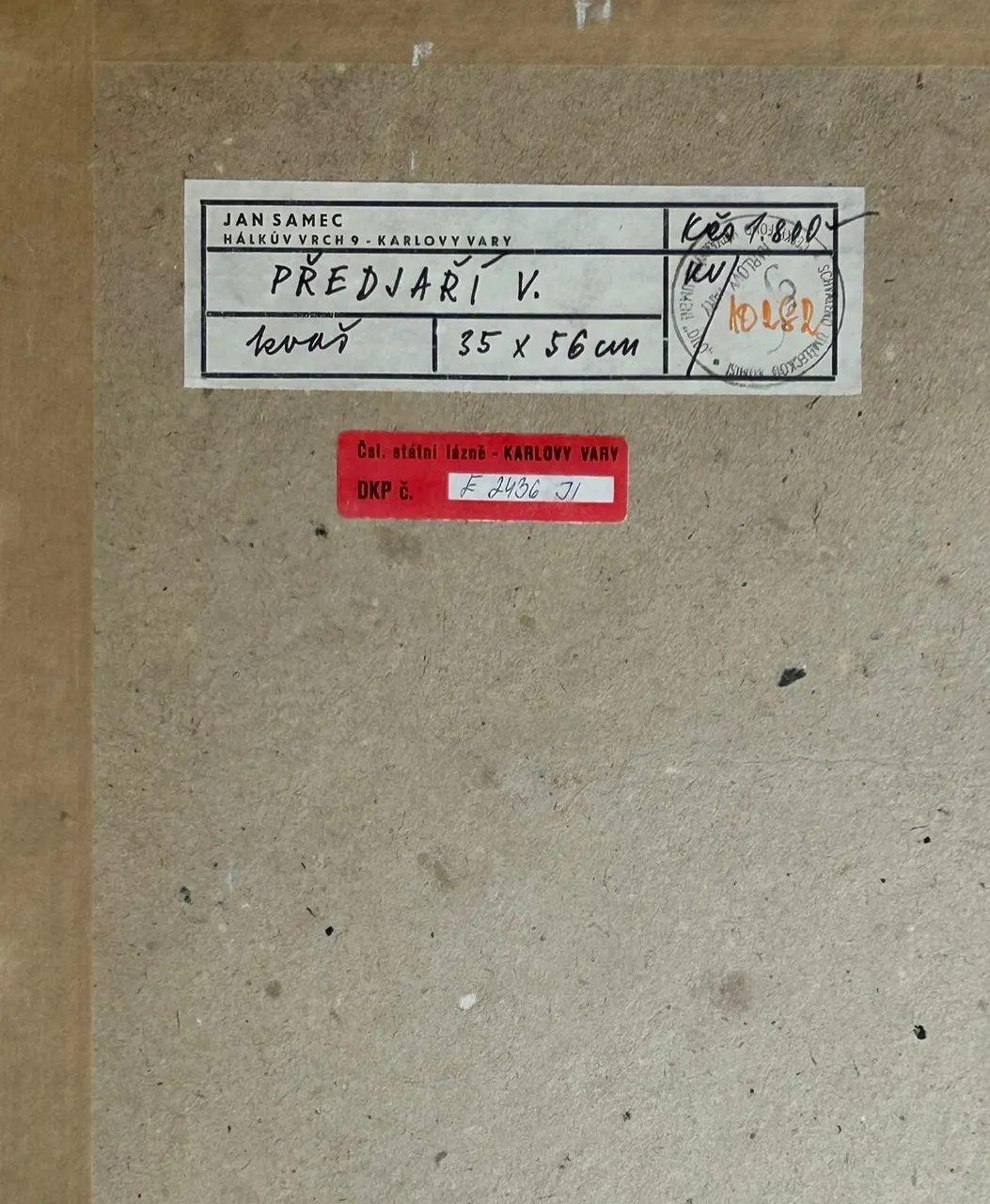 Obraz „Předjaří V.“ Jan Samec - 4