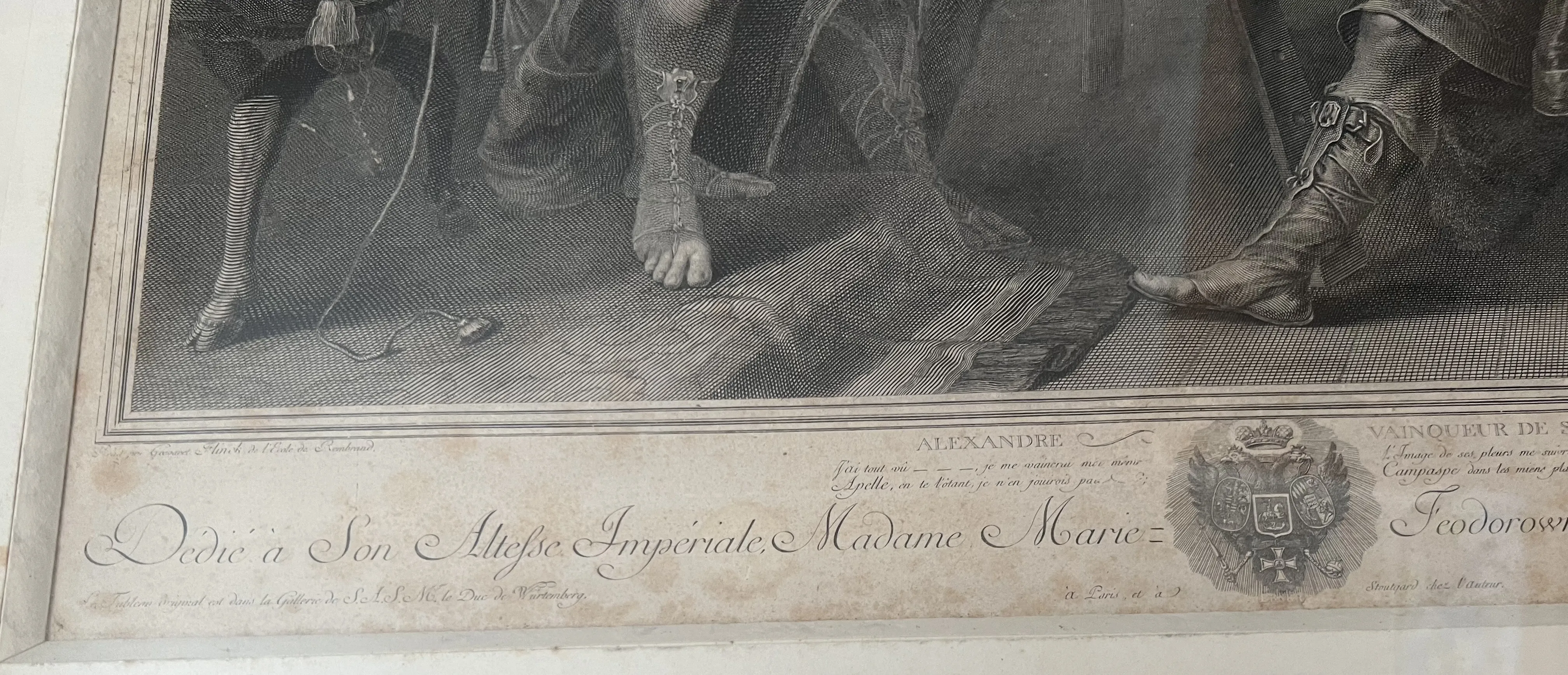 Starožitná rytina 1790 - 7