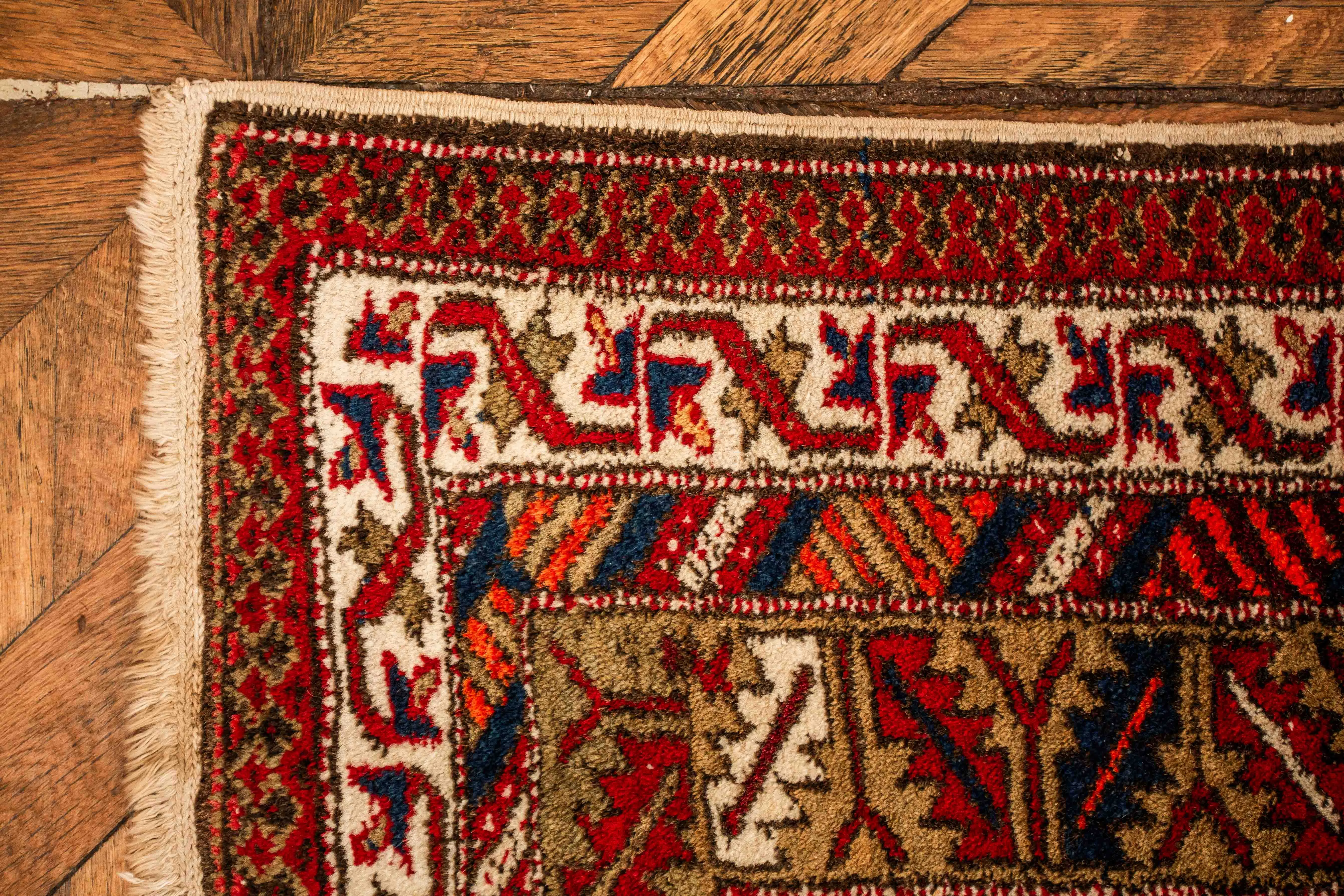 Ručně vázaný koberec Shirvan 300 X 155 cm - 9
