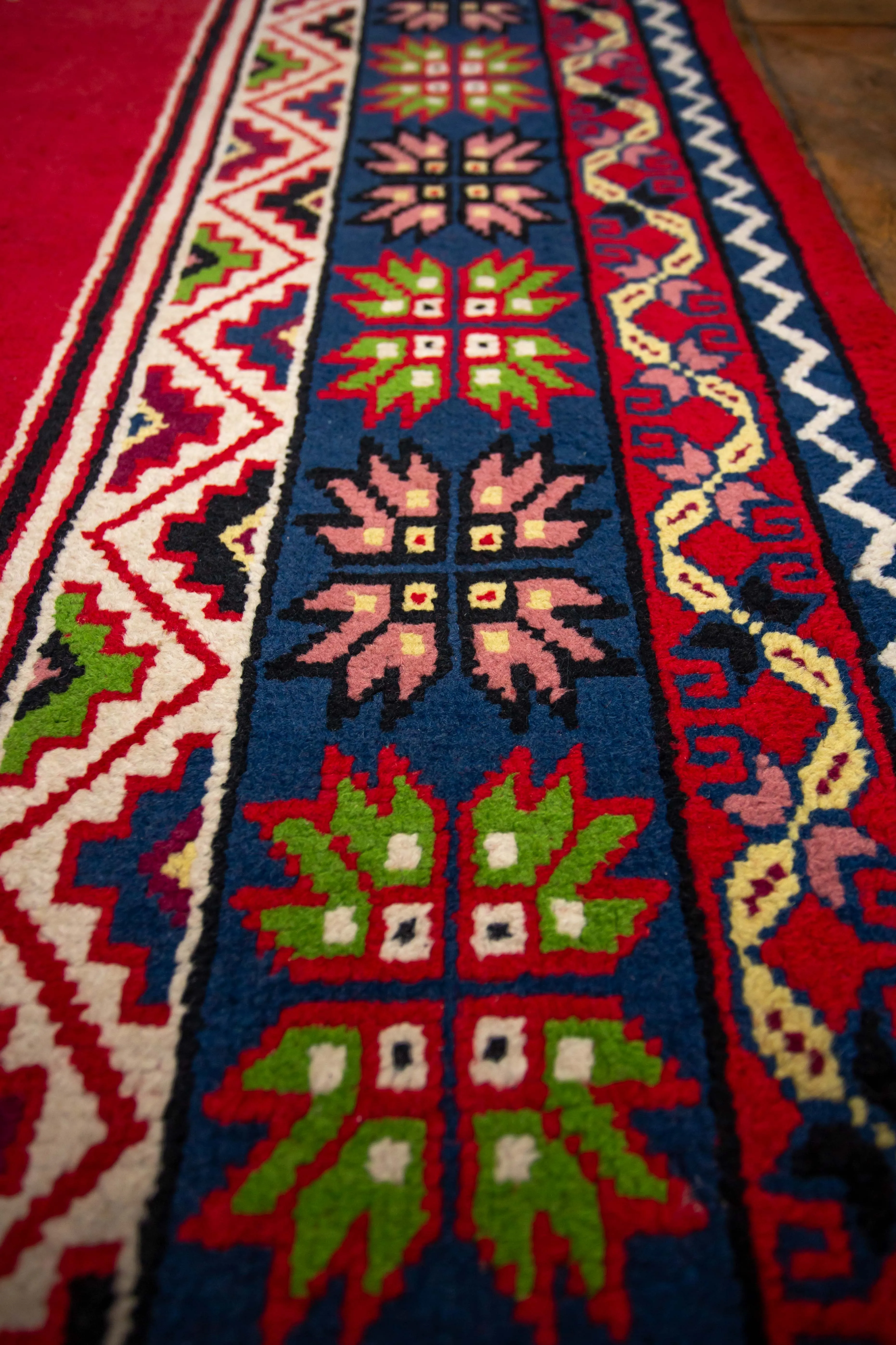 Tuniský, ručně vázaný koberec 379x253cm - 4