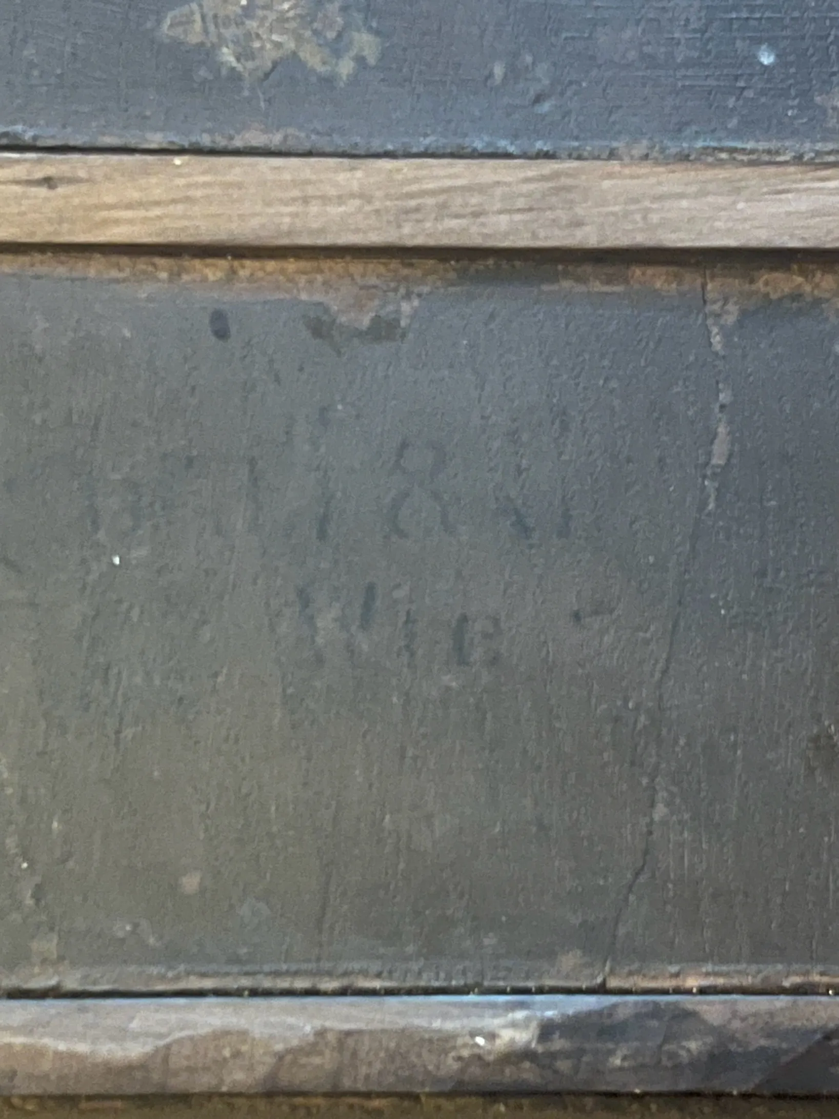 Portrét šlechtice na dřevě – kolem roku 1800 signováno Frosch - 8