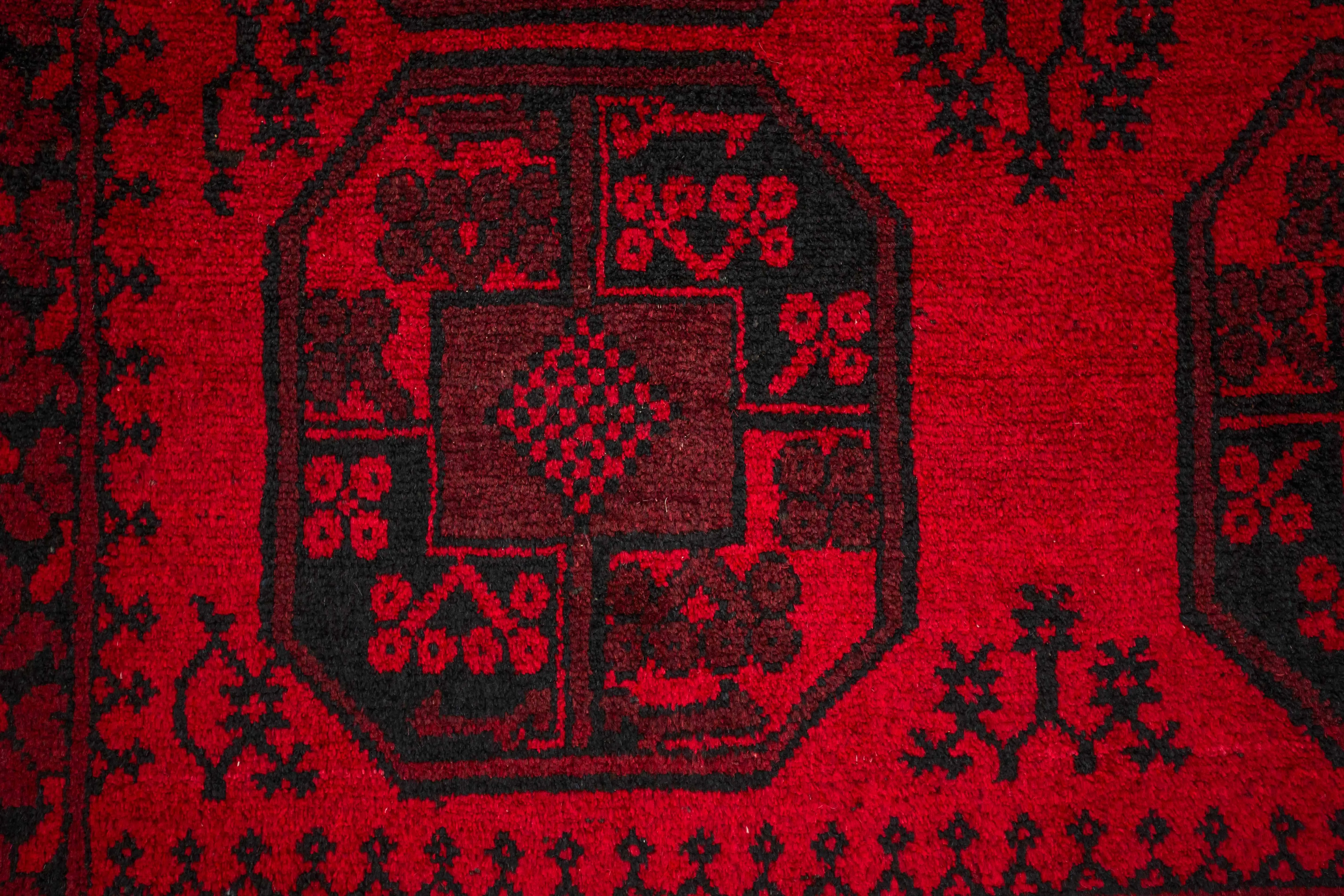 Ručně vázaný afghánský koberec Ačka 307 x 203 cm - 3