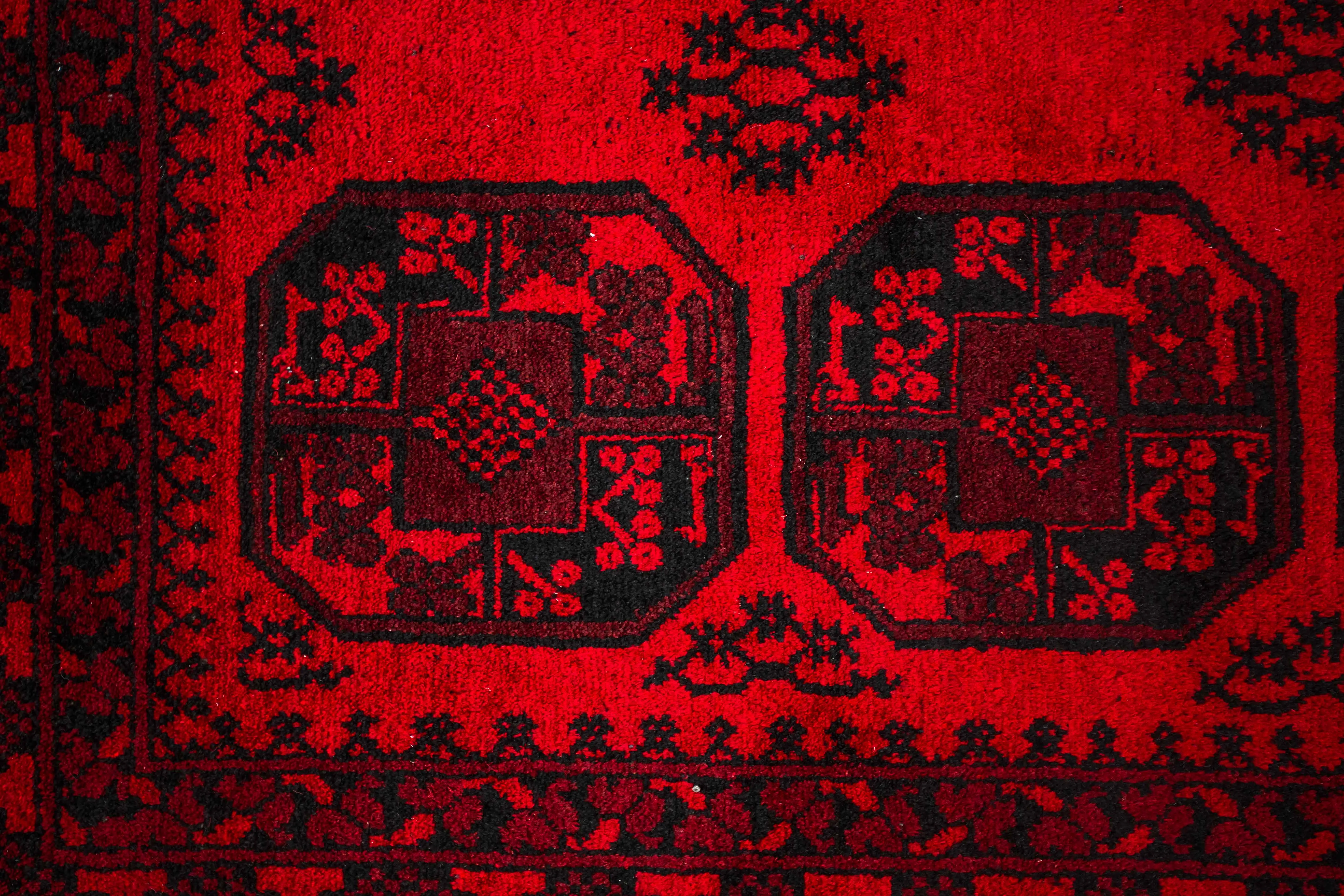 Ručně vázaný afghánský koberec Ačka 307 x 203 cm - 5