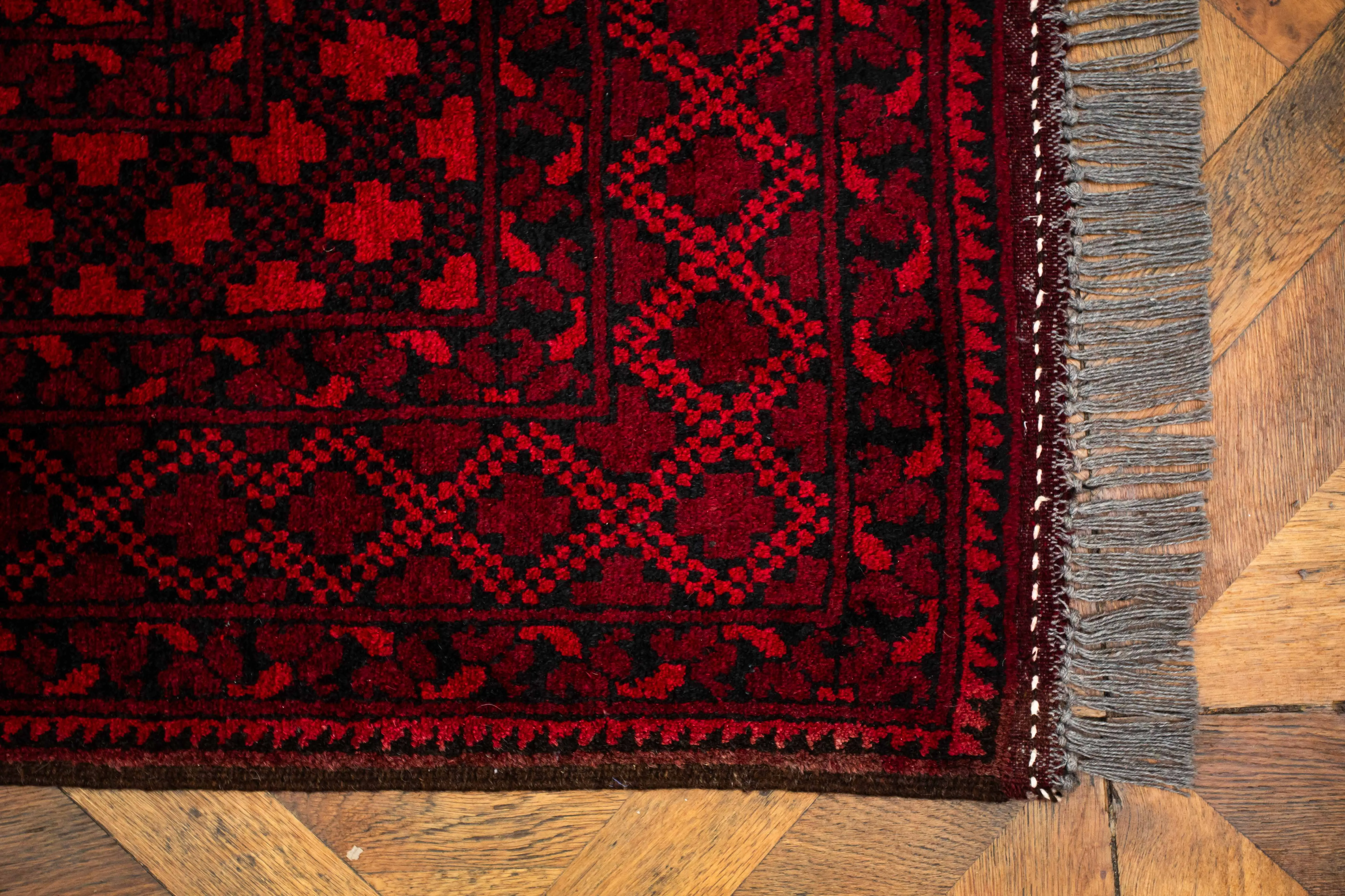 Ručně vázaný afghánský koberec Ačka 307 x 203 cm - 7