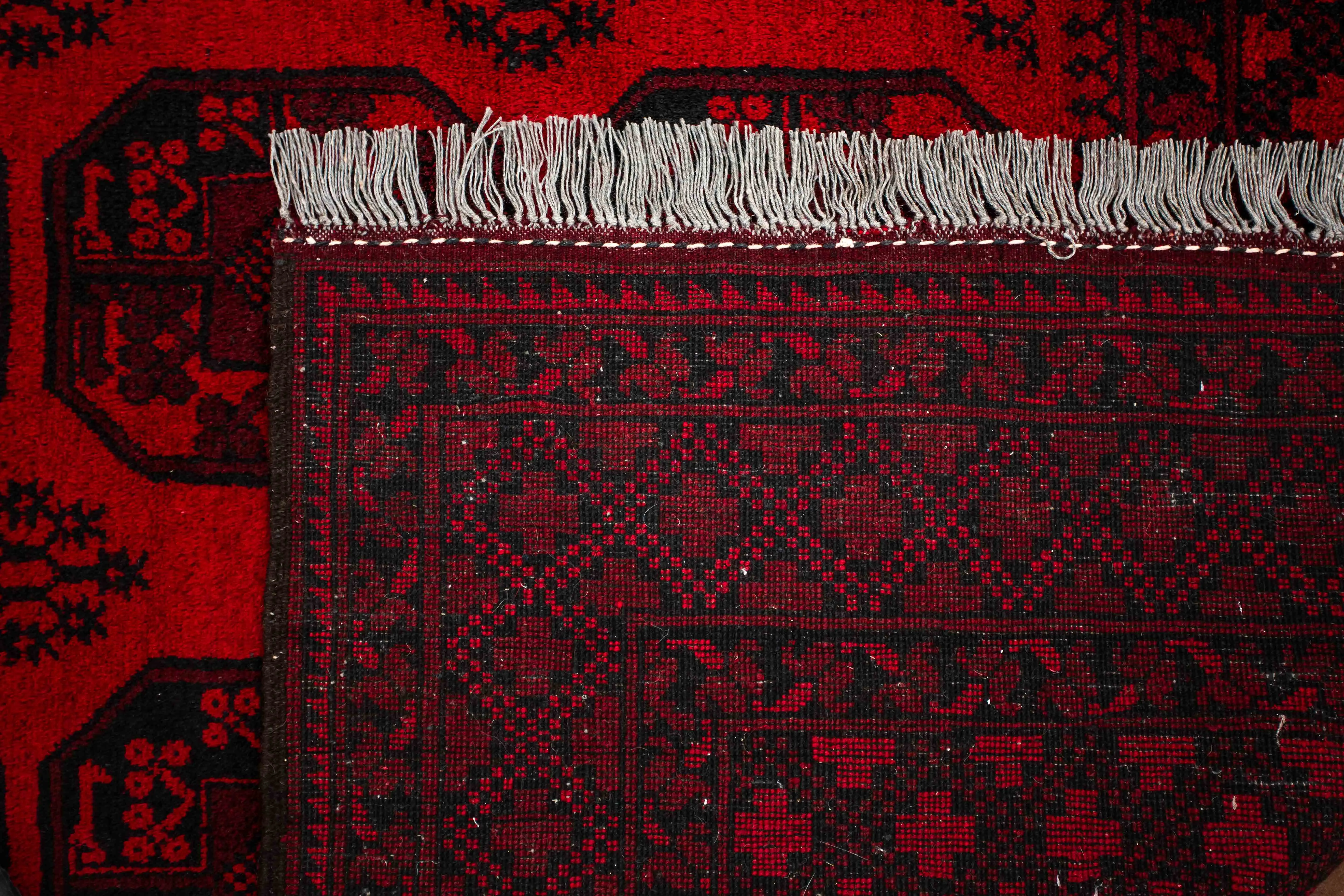 Ručně vázaný afghánský koberec Ačka 307 x 203 cm - 8