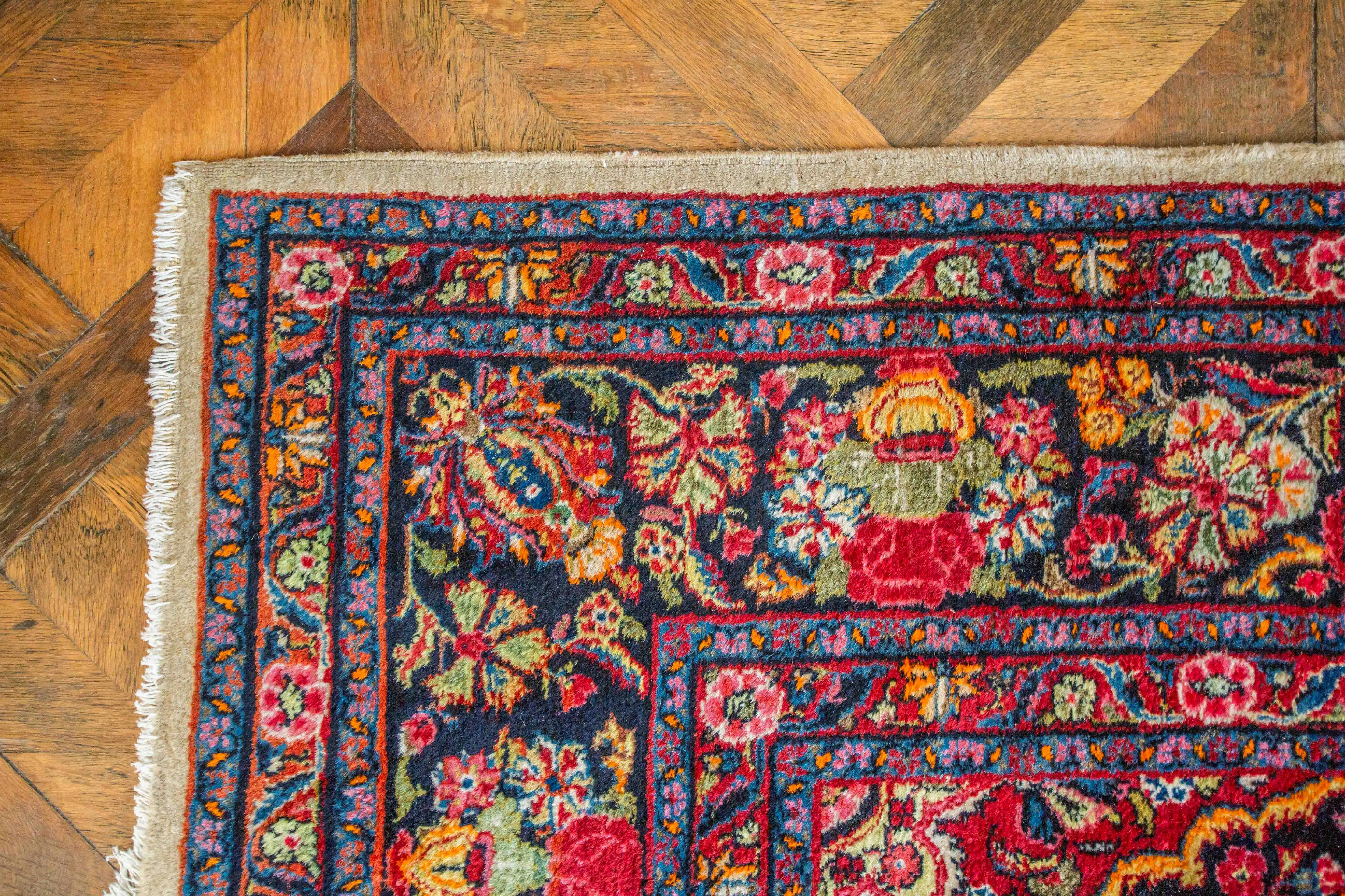 Perský květinový koberec Yazd 370 X 268 cm - 3