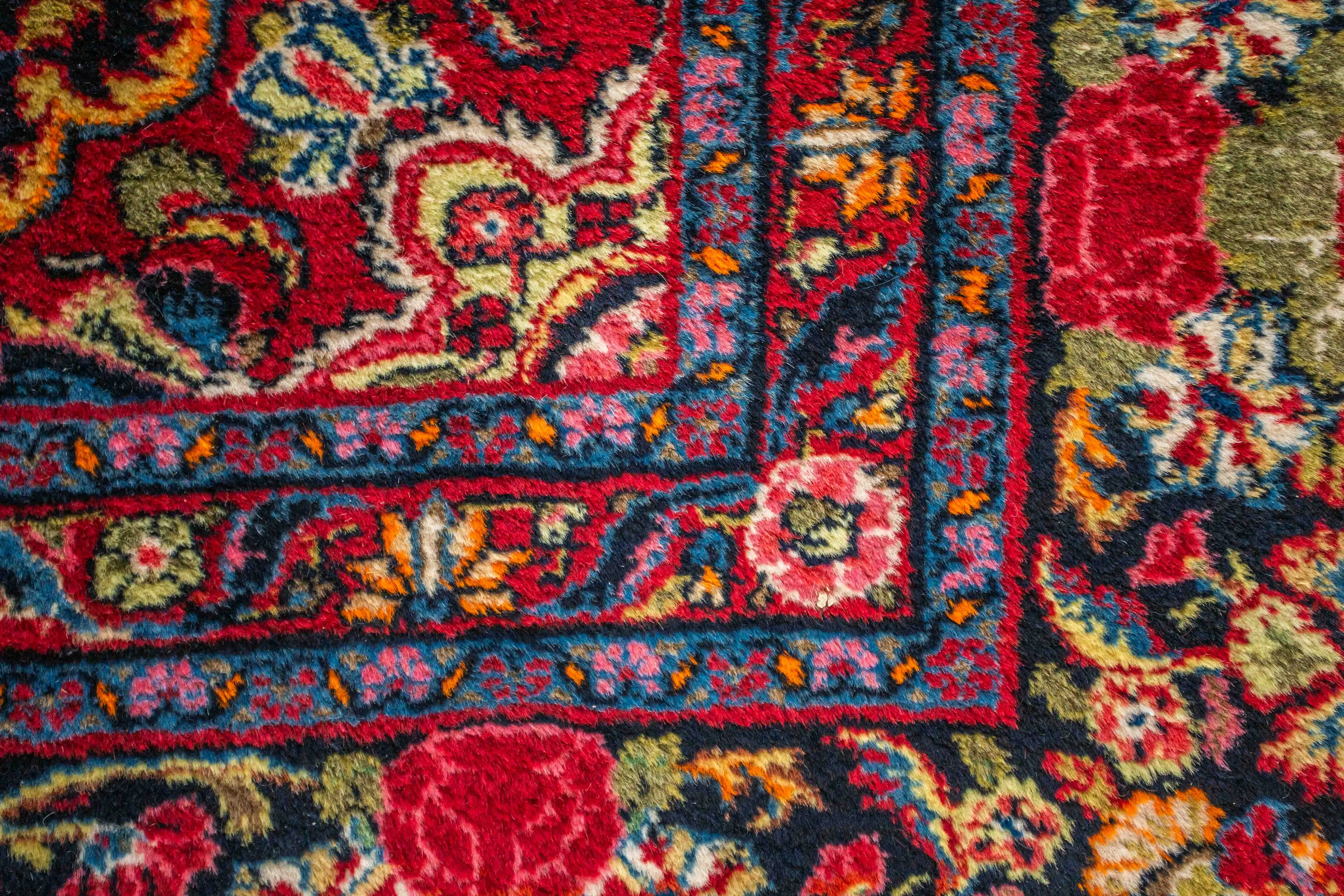 Perský květinový koberec Yazd 370 X 268 cm - 7
