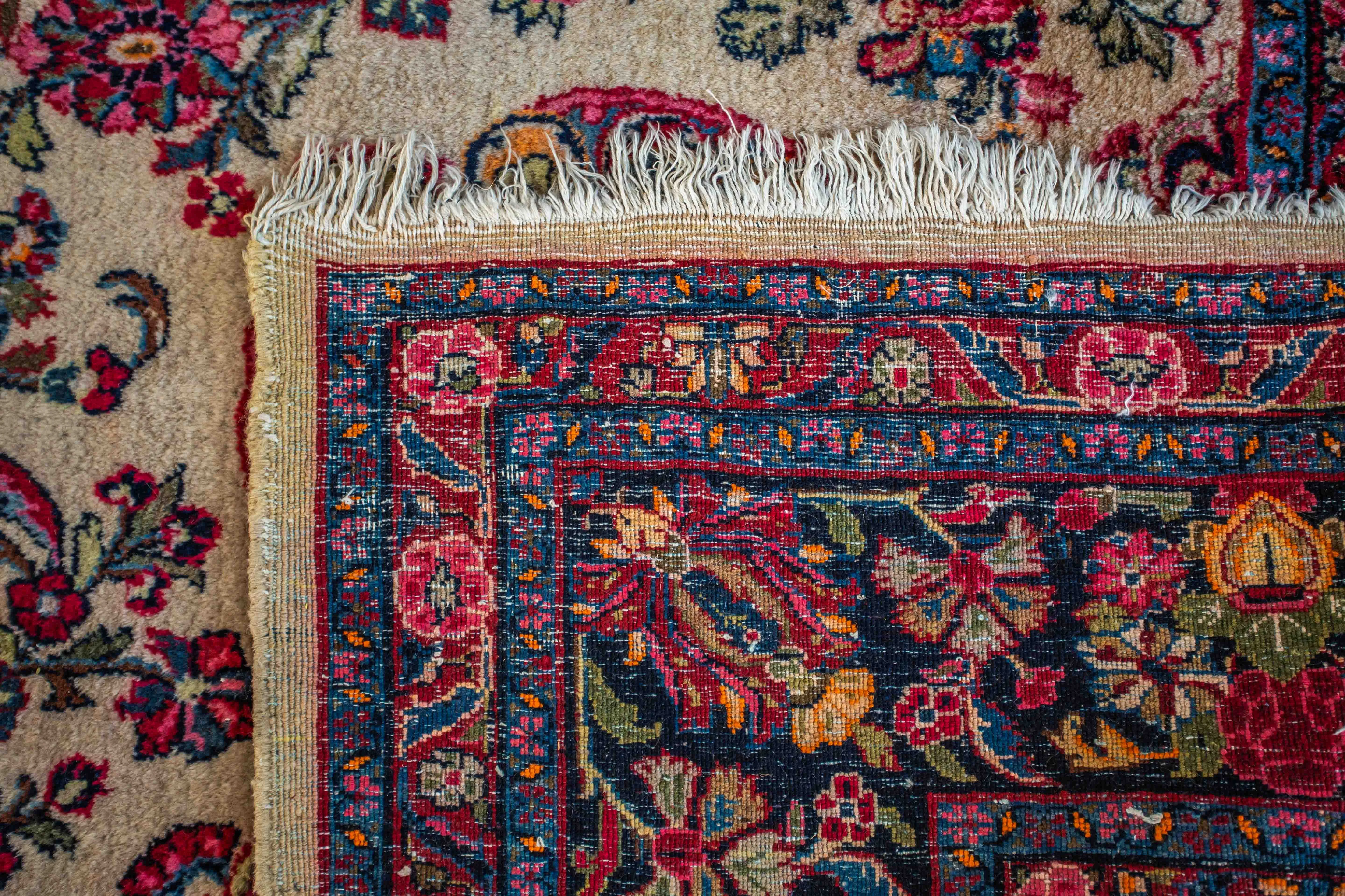 Perský květinový koberec Yazd 370 X 268 cm - 8