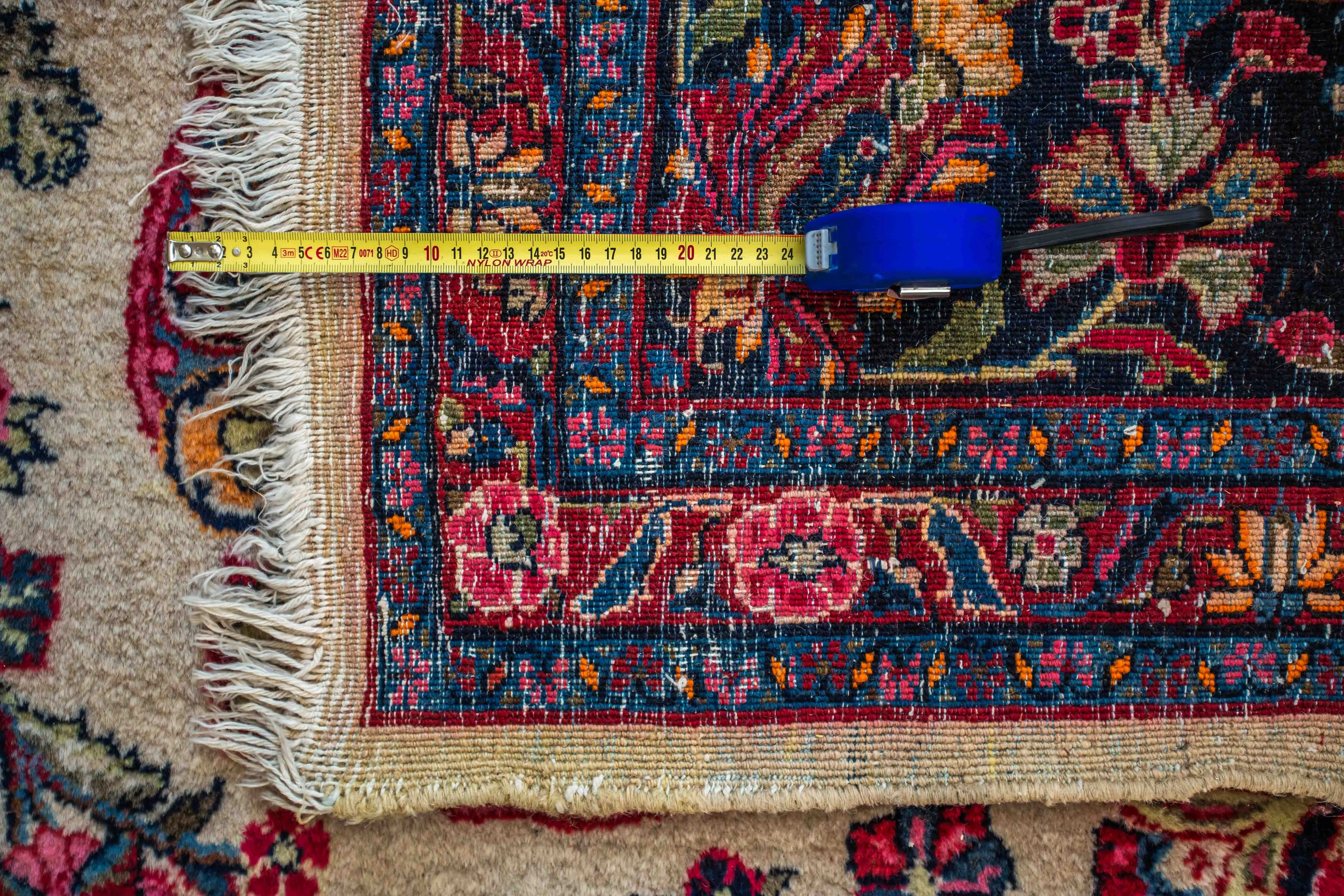Perský květinový koberec Yazd 370 X 268 cm - 9
