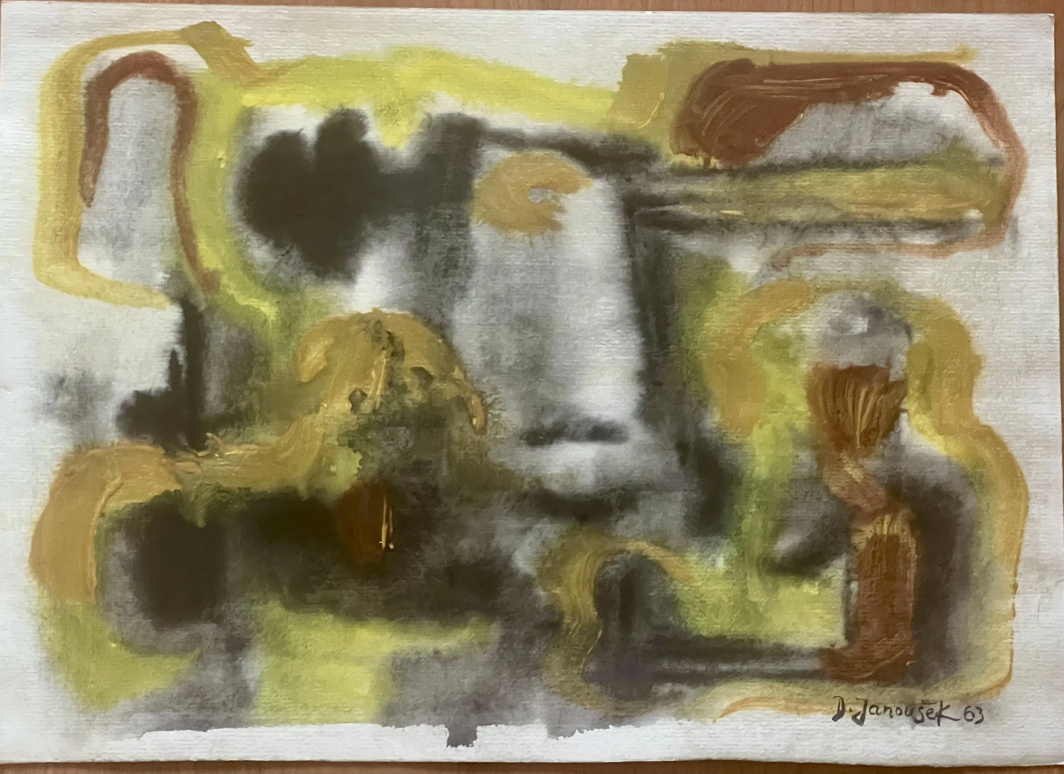 Dušan Janoušek – ABSTRAKTNÍ MALBA 1963 - 2