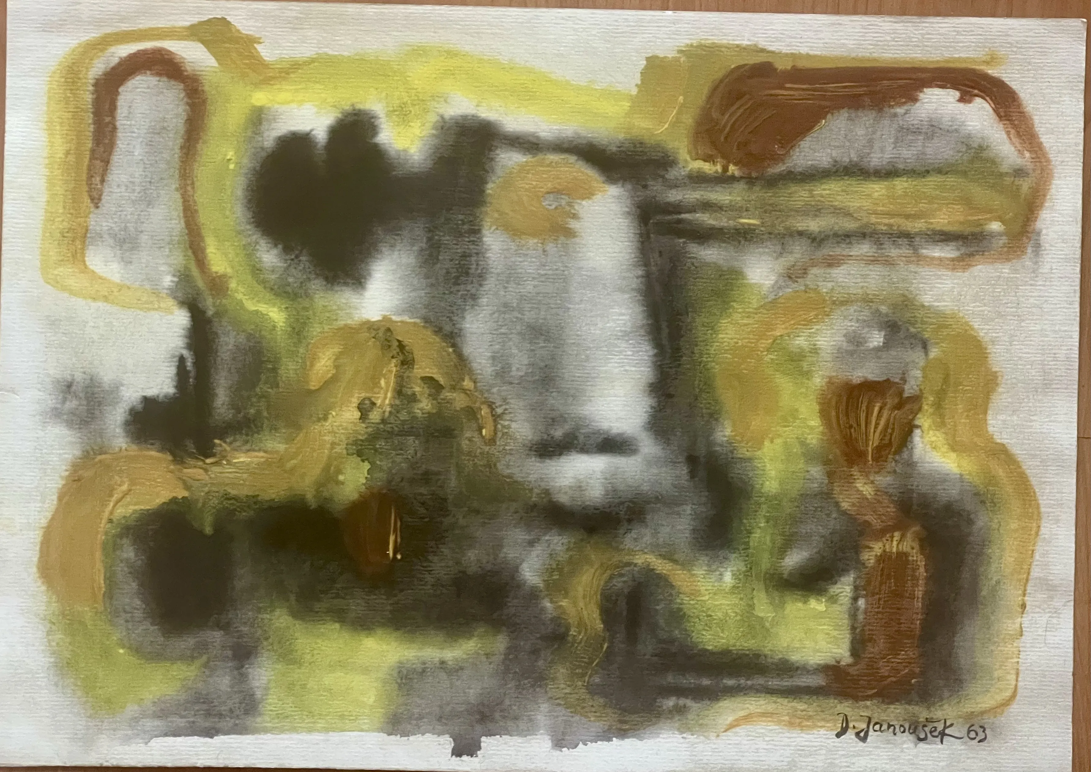 Dušan Janoušek – ABSTRAKTNÍ MALBA 1963 - 3