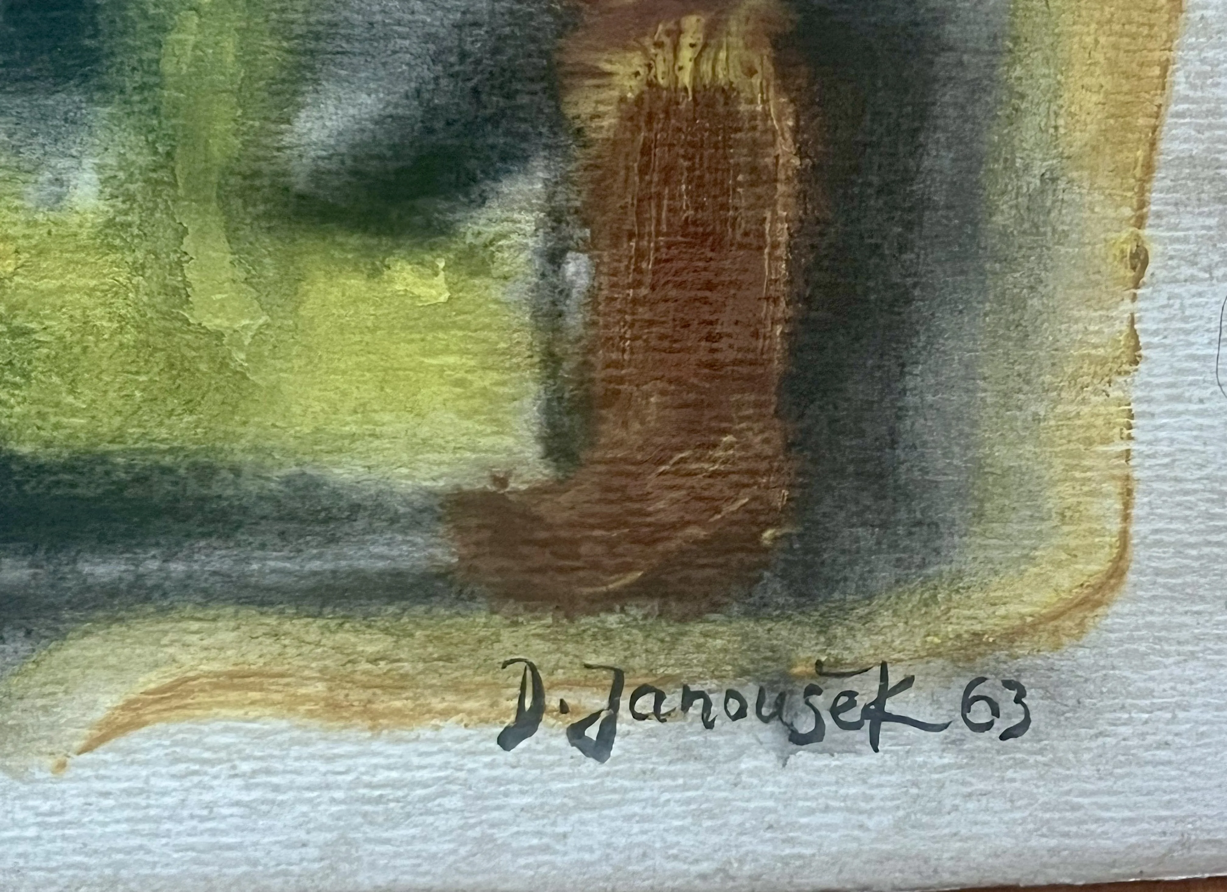 Dušan Janoušek – ABSTRAKTNÍ MALBA 1963 - 4
