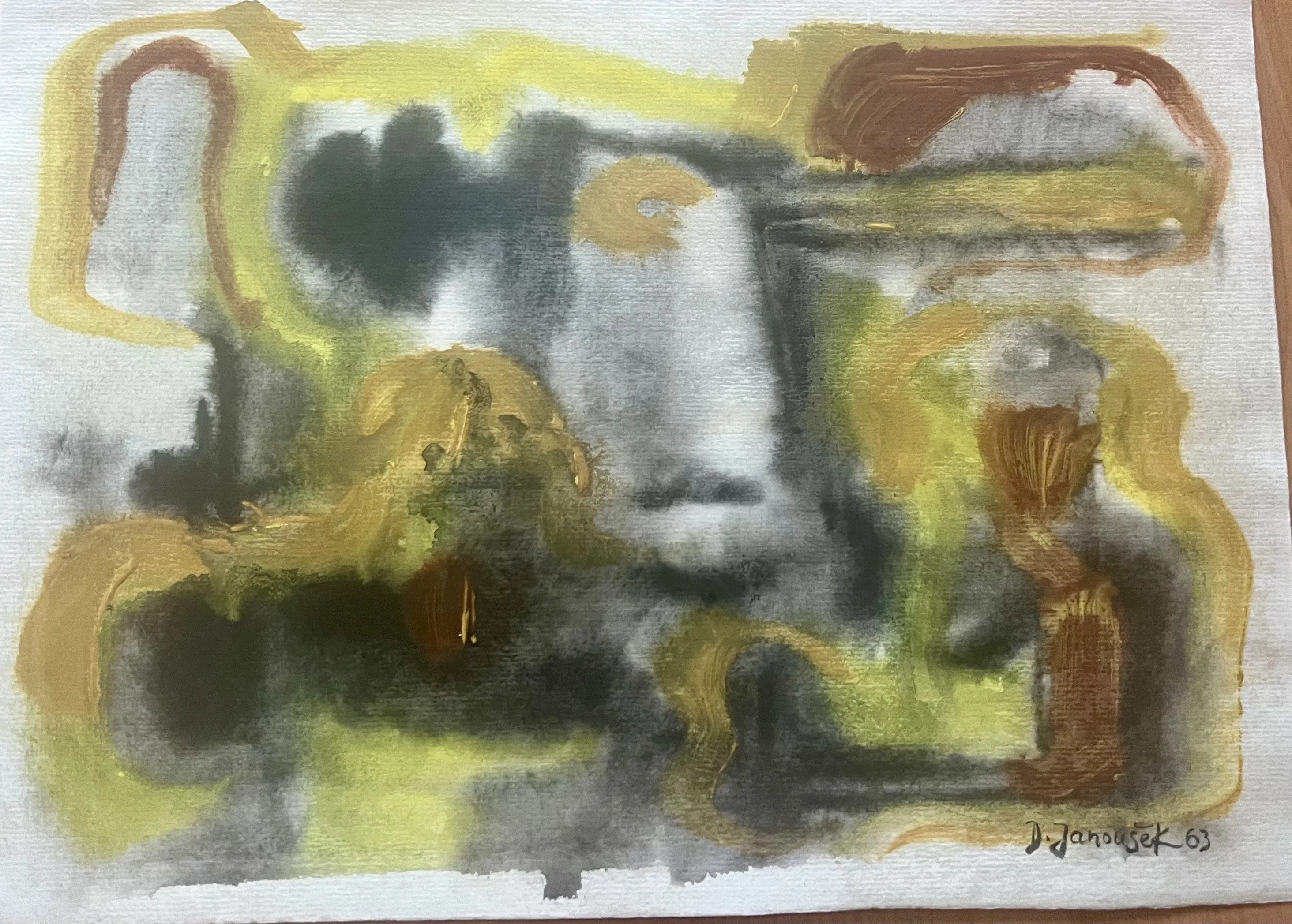 Dušan Janoušek – ABSTRAKTNÍ MALBA 1963 - 6
