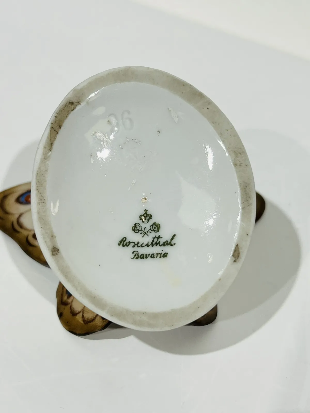 Rosenthal, motýl s pestrobarevnými křídly - 4