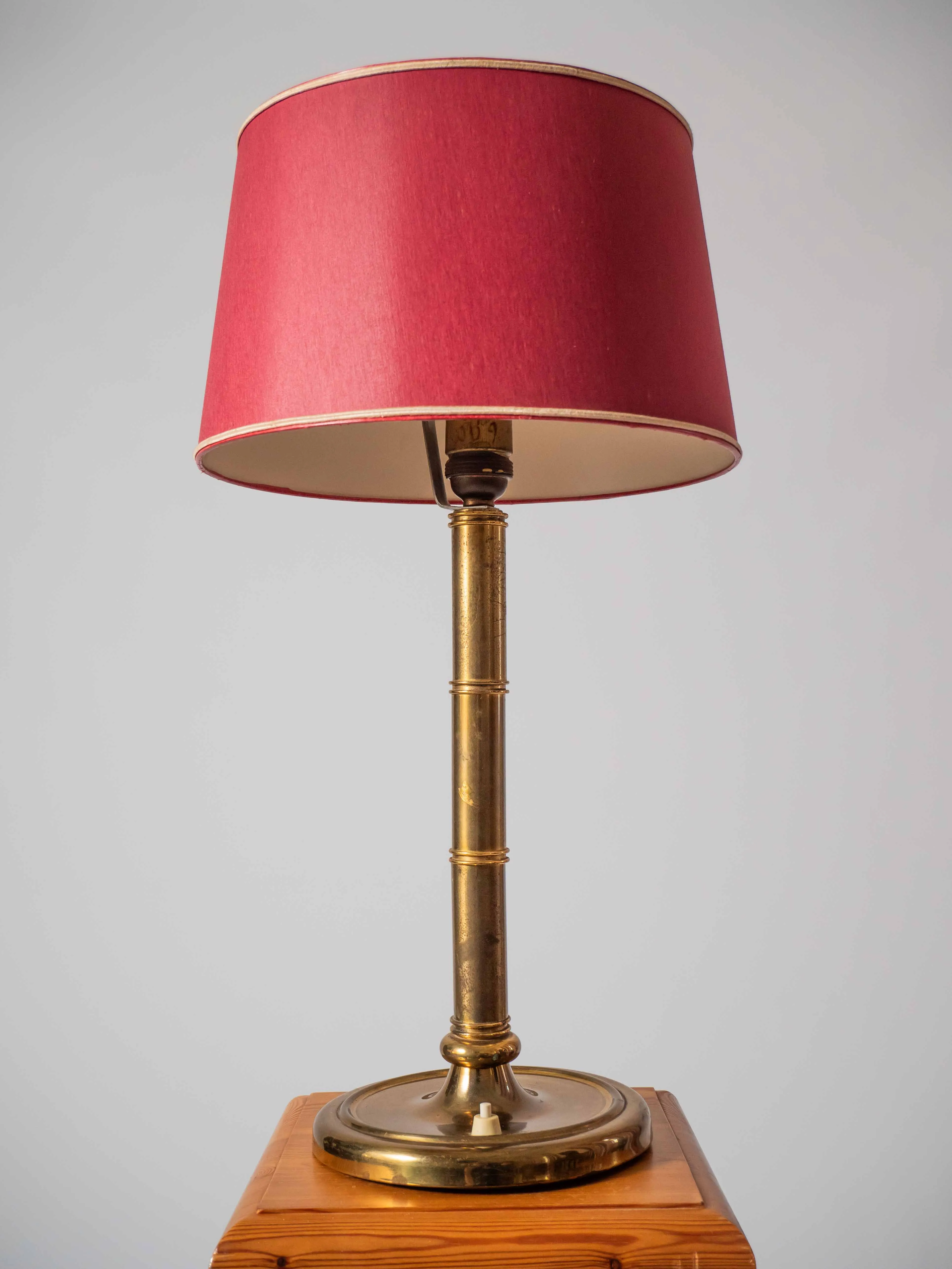 Mosazná lampa art deco - 6