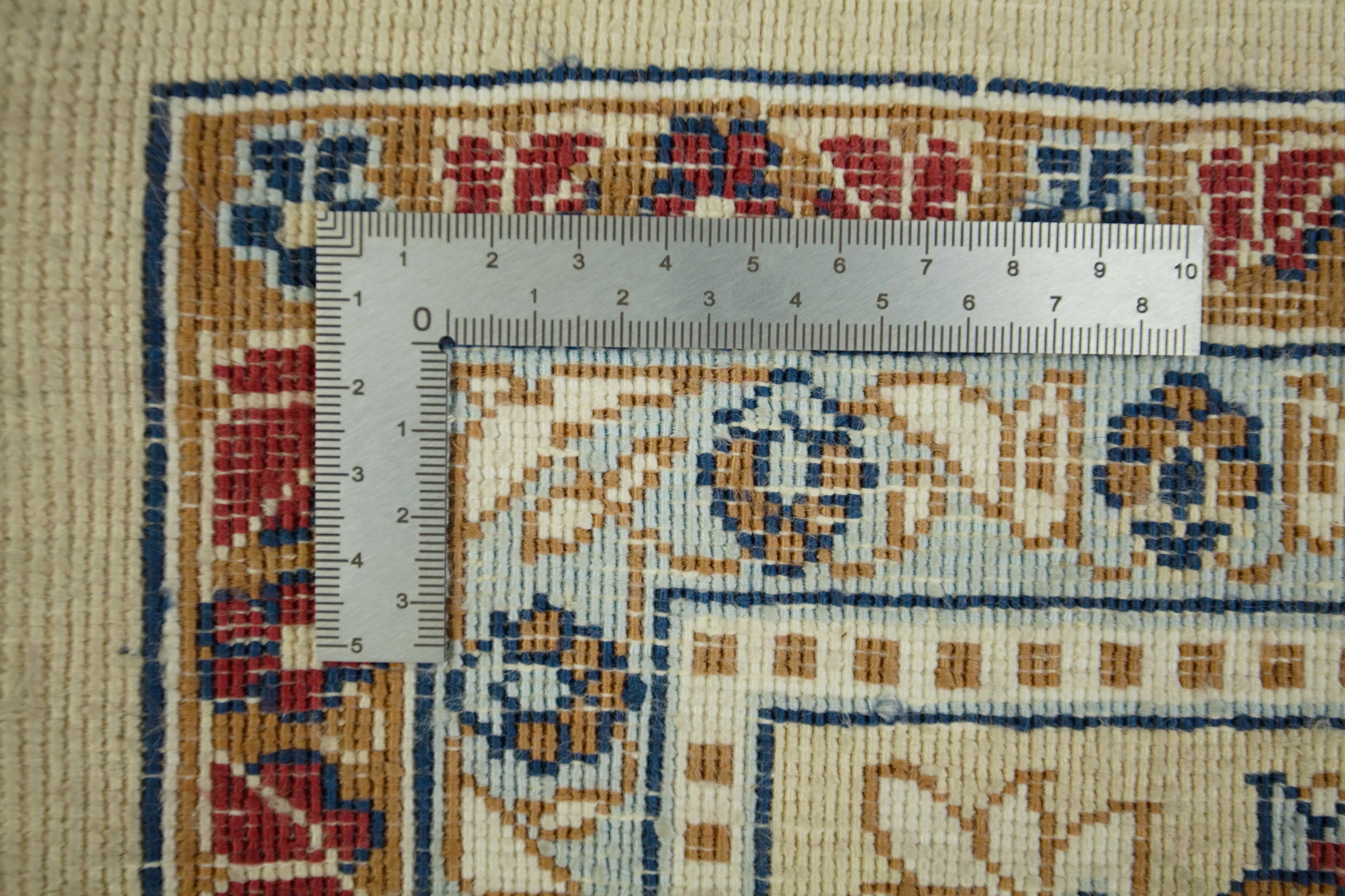 Velký zánovní hedvábný koberec Hereke 305 X 181 cm - 10
