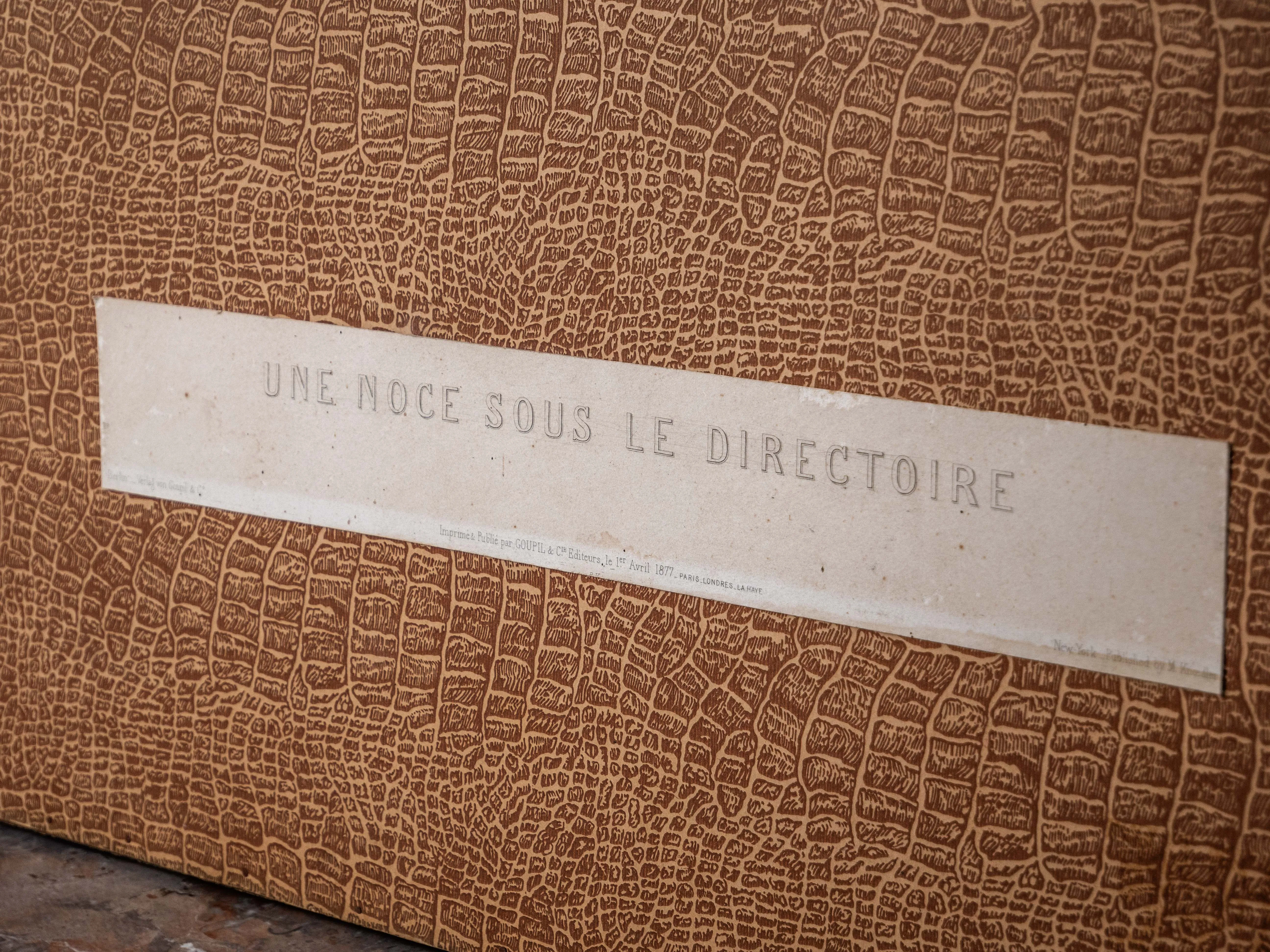 Historické rytiny z období francouzského Direktoria - 10