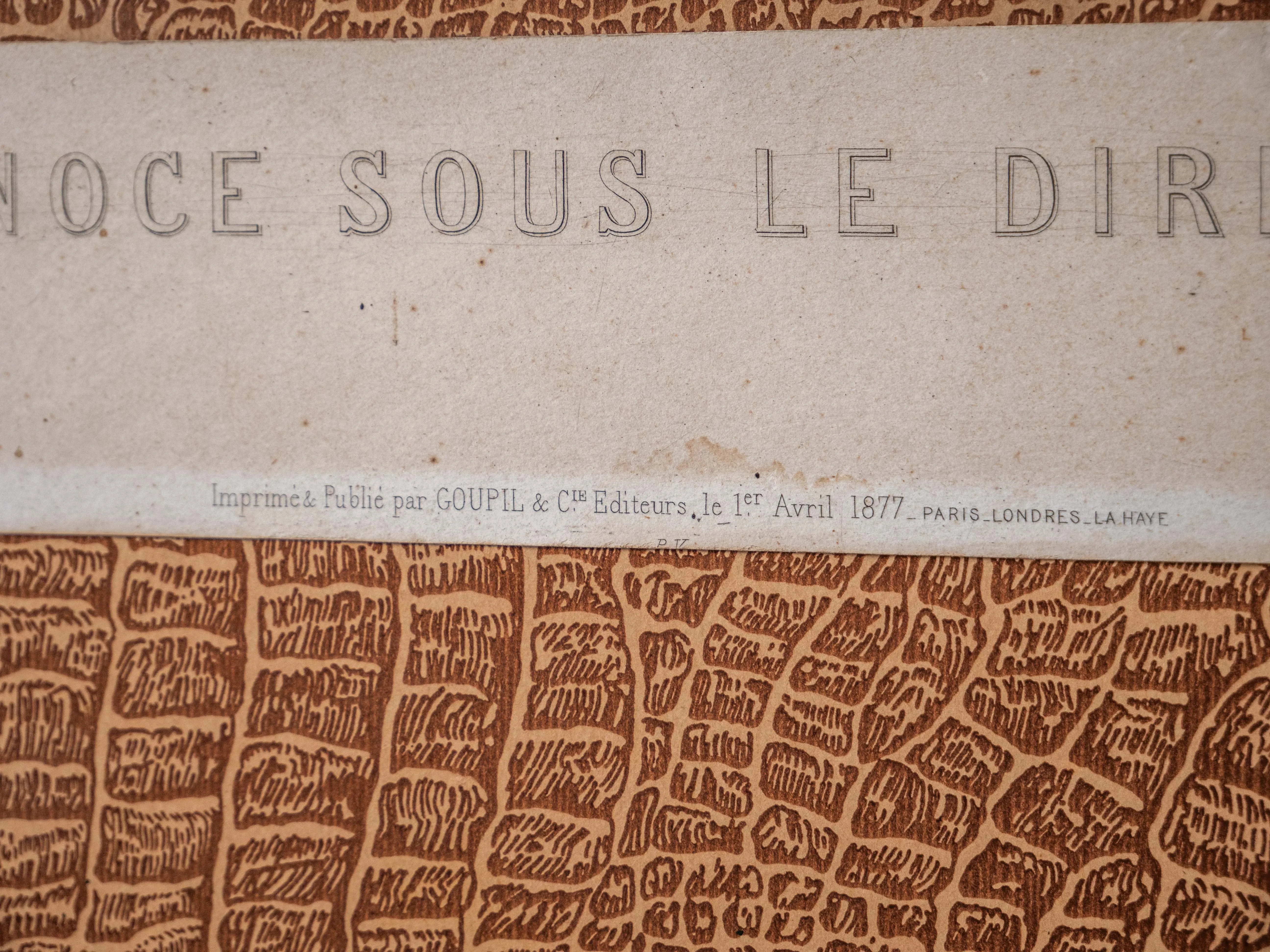 Historické rytiny z období francouzského Direktoria - 11