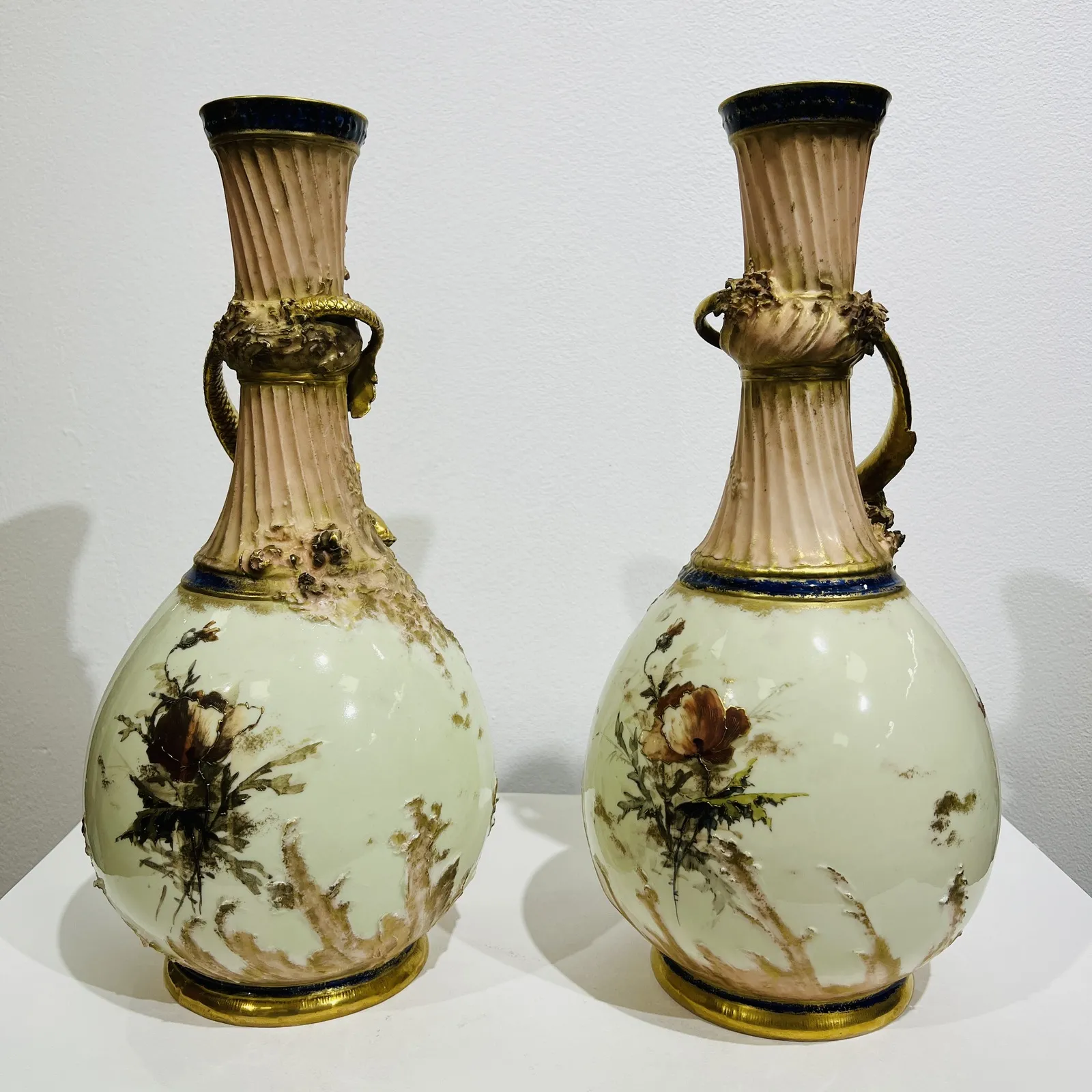 AMPHORA,R.St.K.,SECESNÍ PÁROVÉ VÁZY - 2