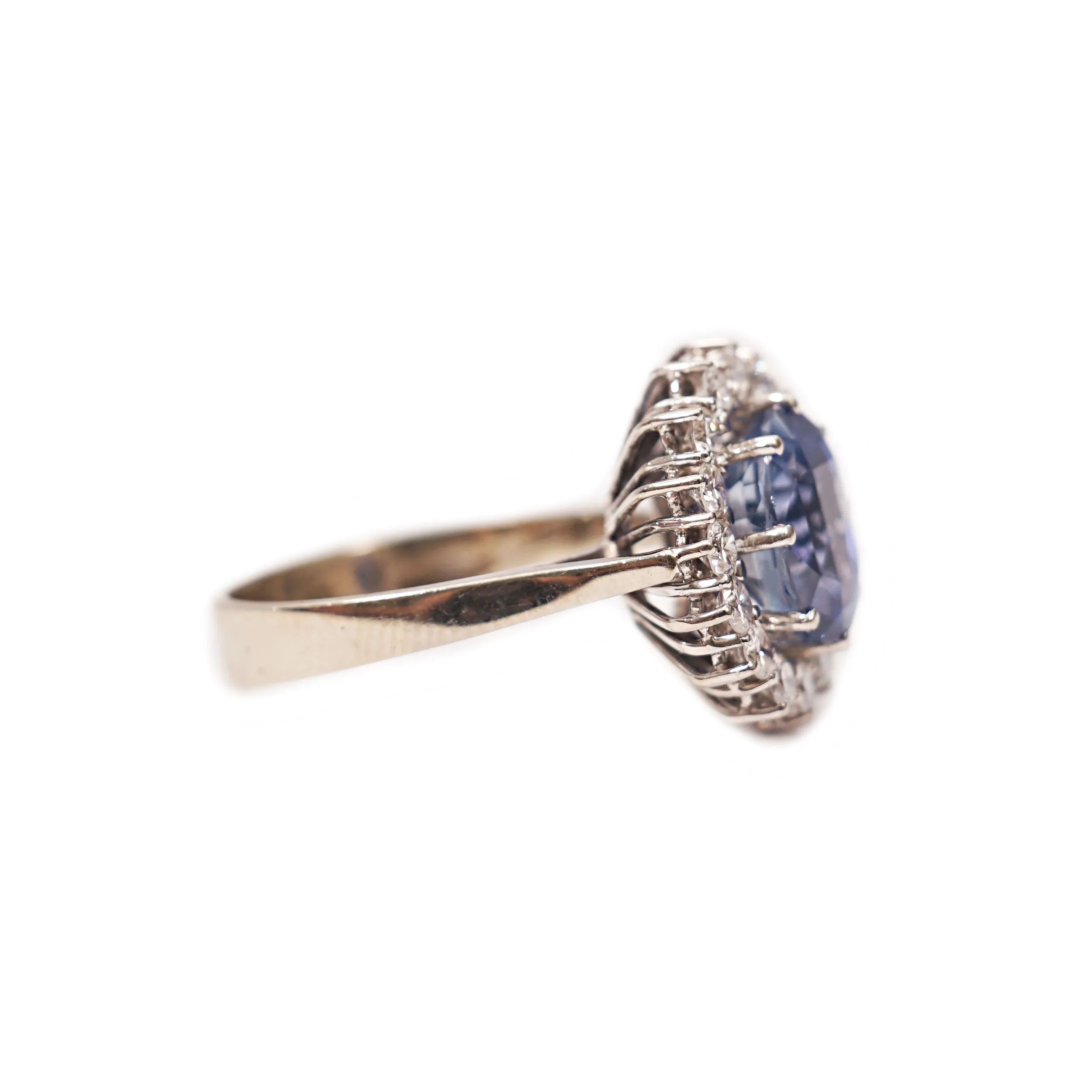 Zlatý prsten s přírodním safírem 3,99 ct, vysoká kvalita i odhad 522,900 Kč - 5
