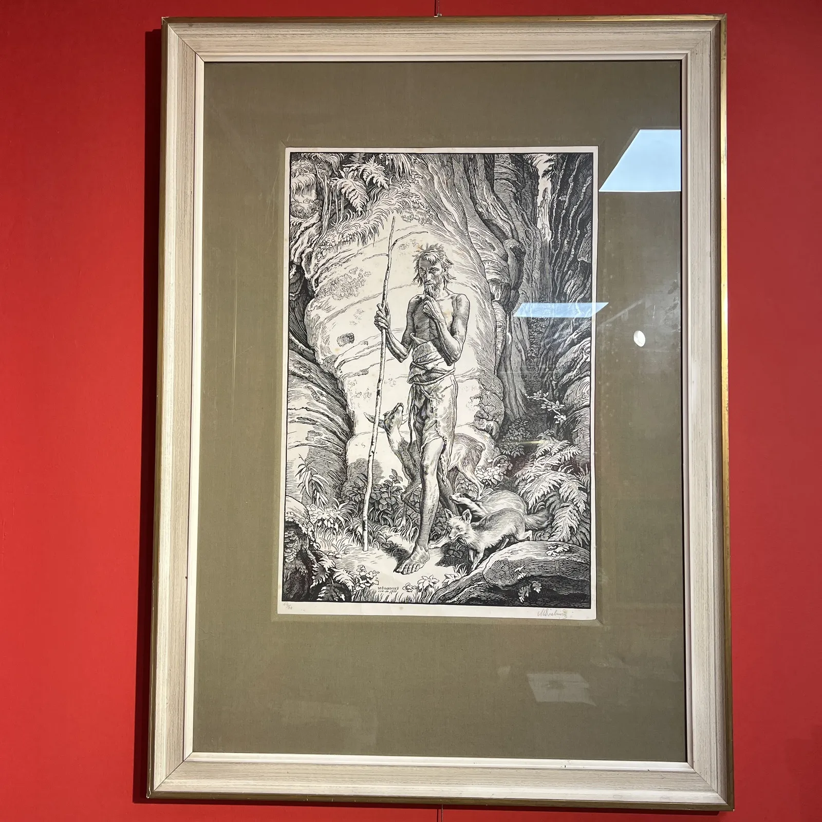 Max Švabinský,  Jan Křtitel, 1930