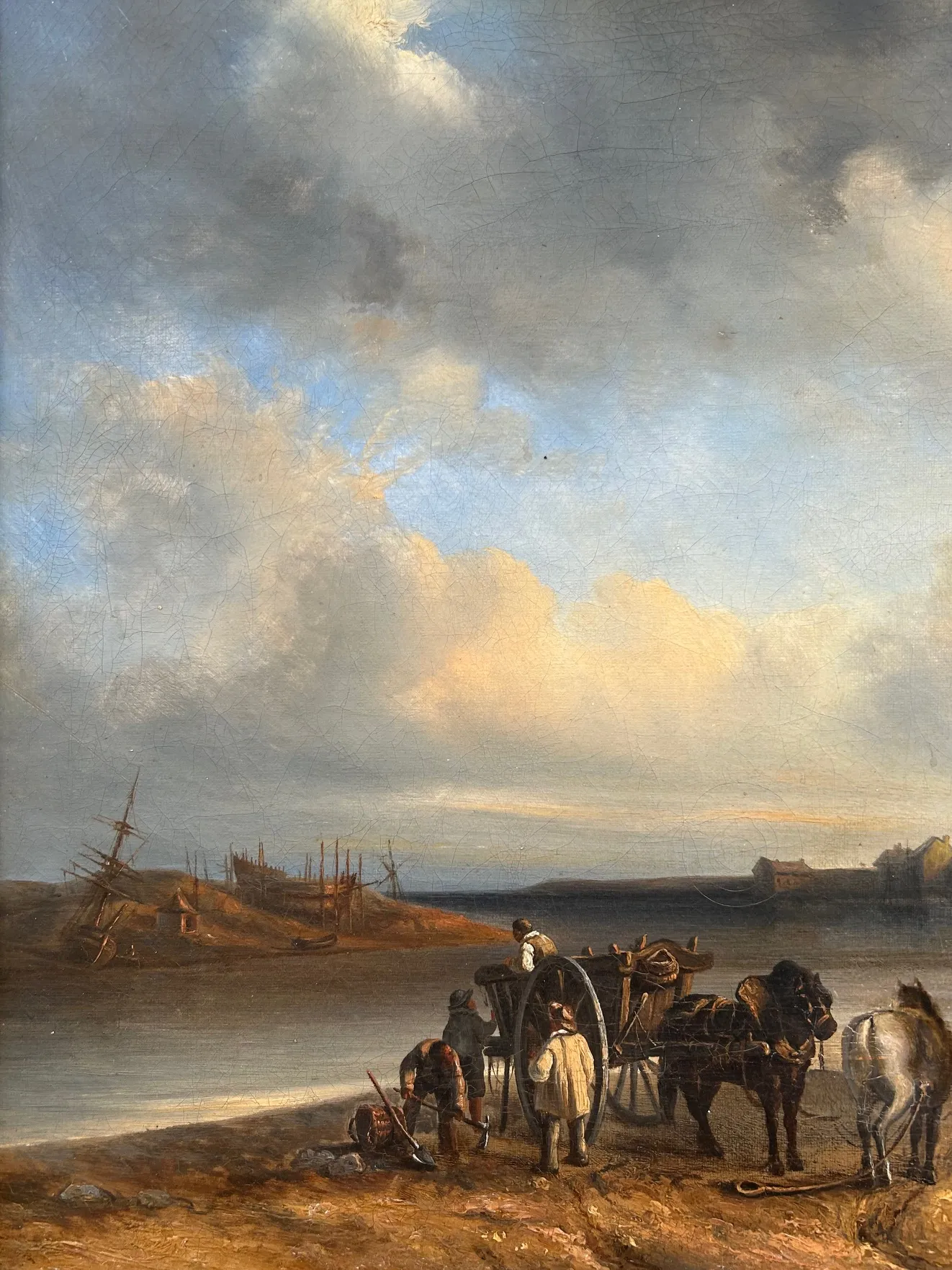 Obraz „Pobřeží“ A. Laine 1841 - 3