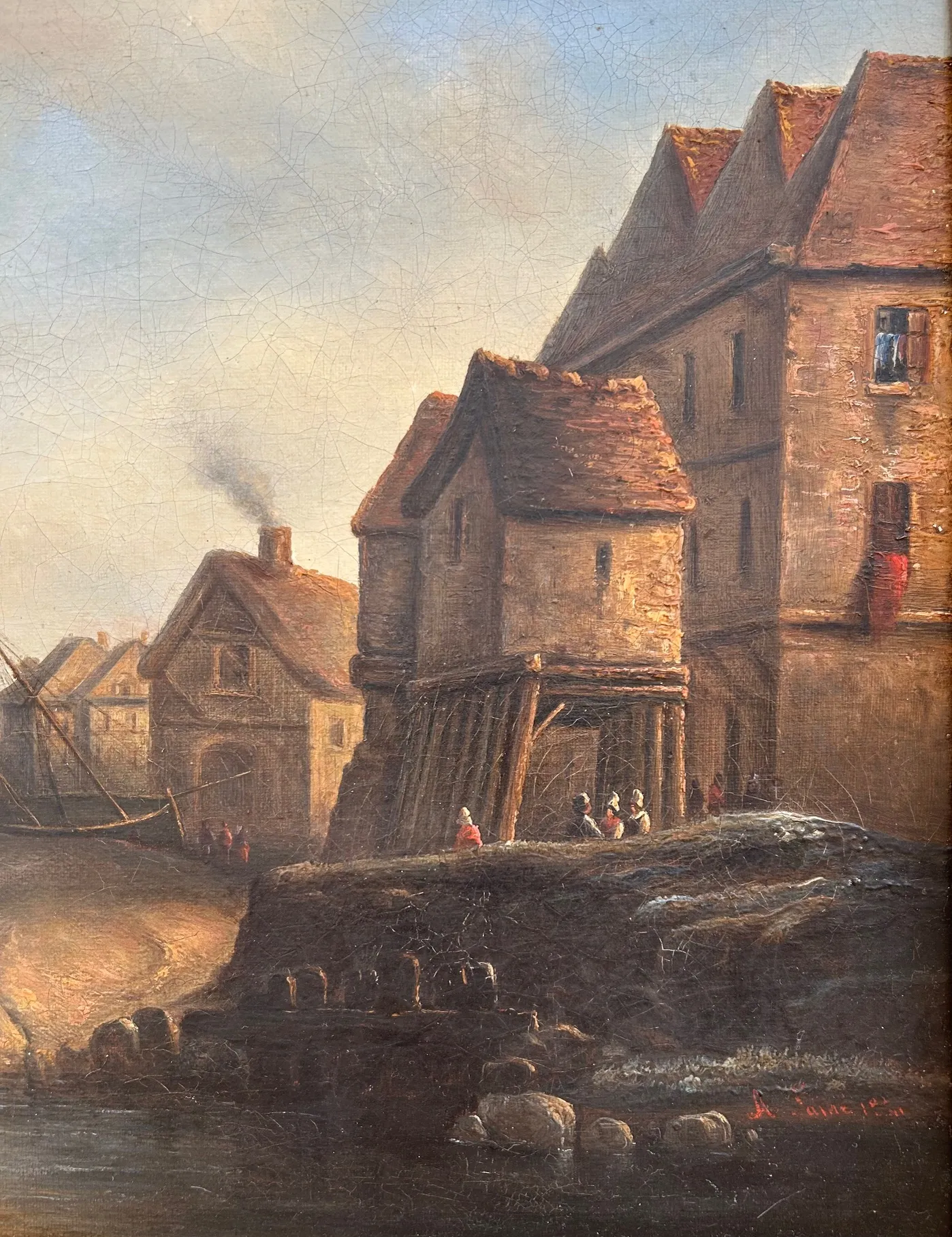Obraz „Pobřeží“ A. Laine 1841 - 4