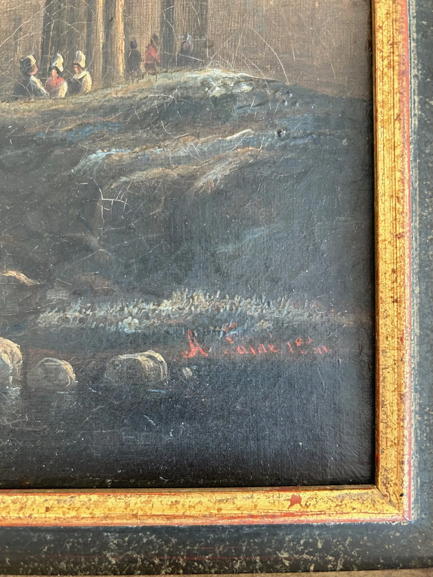 Obraz „Pobřeží“ A. Laine 1841 - 5